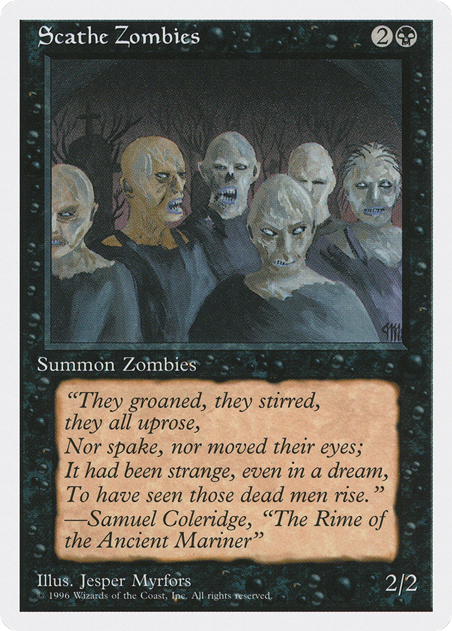 Scathe Zombies — Introductory Two-Player Set — Magic: The Gathering