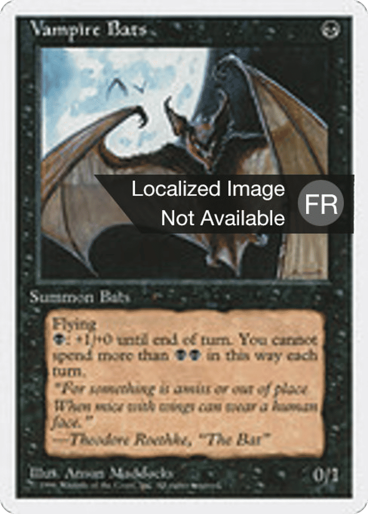 Chauves-souris vampires — Introductory Two-Player Set — Magic: The Gathering