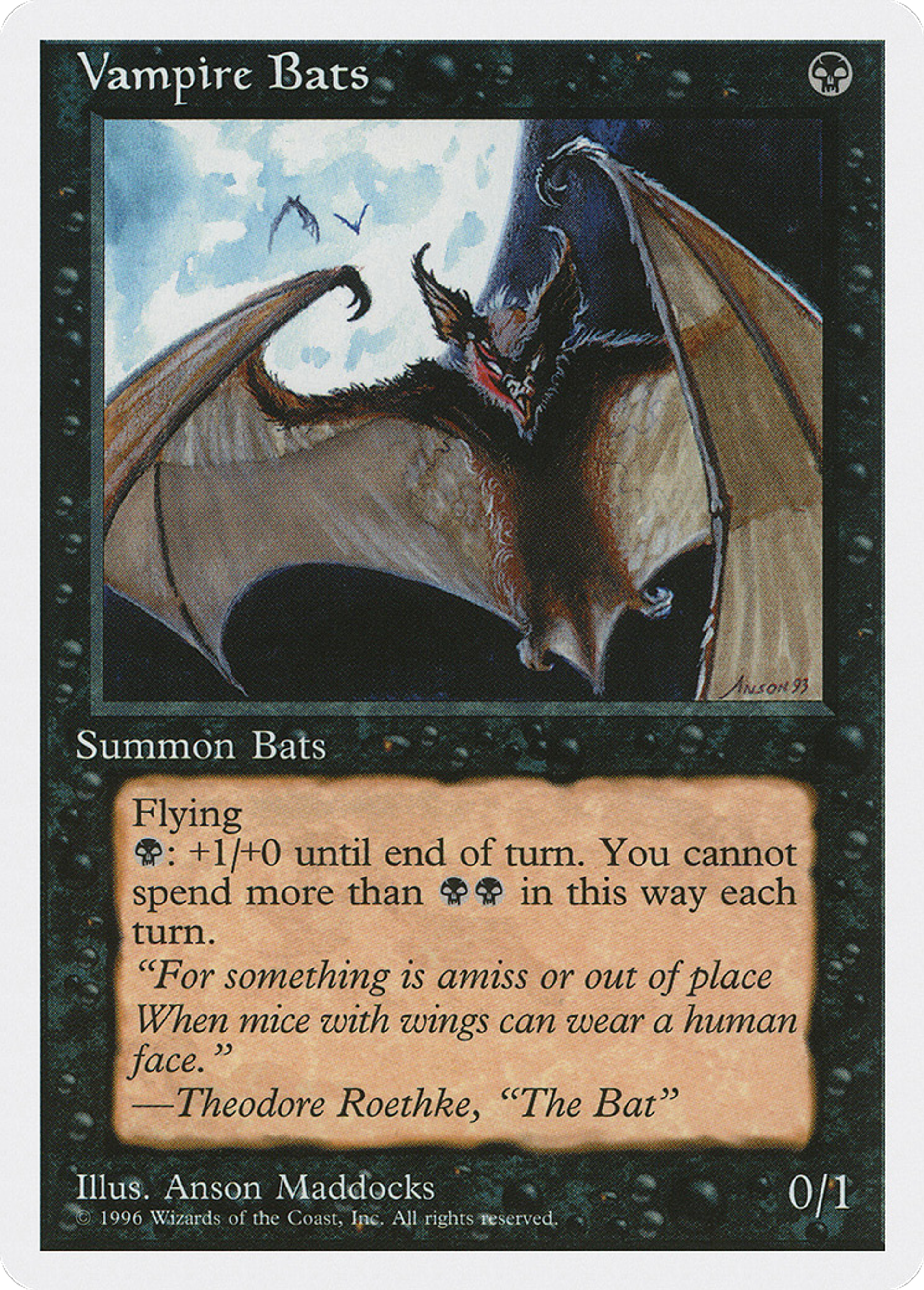 Chauves-souris vampires — Introductory Two-Player Set — Magic: The Gathering