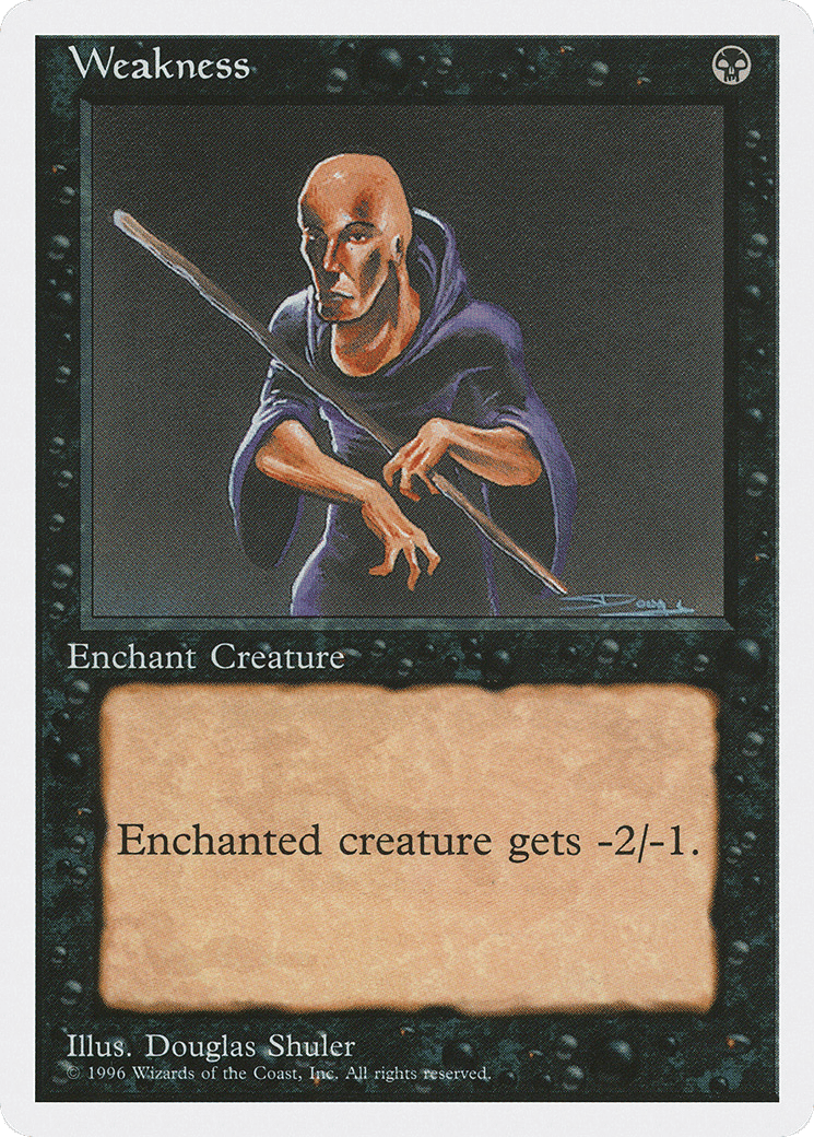 Weakness — Introductory Two-Player Set — Magic: The Gathering