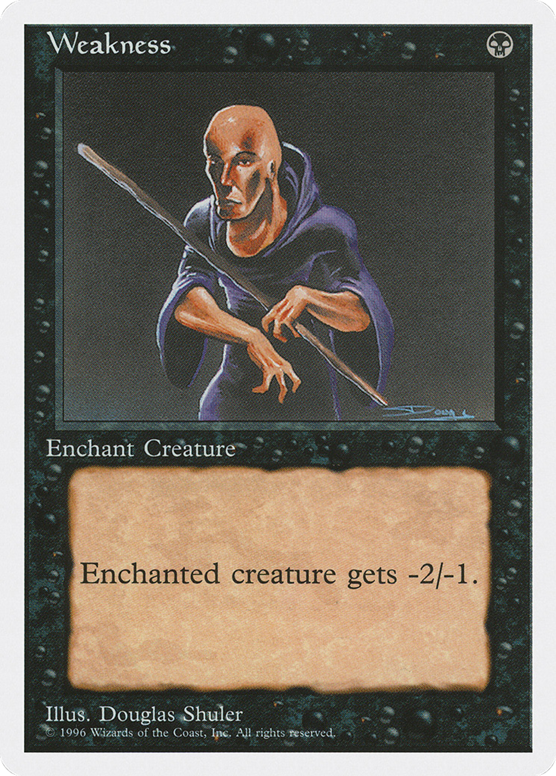Faiblesse — Introductory Two-Player Set — Magic: The Gathering