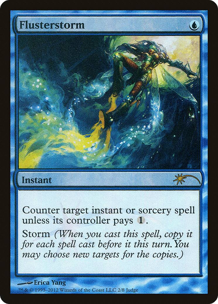 Flusterstorm — Judge Gift Cards 2012 — Magic: The Gathering