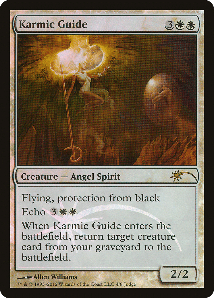 Karmic Guide — Judge Gift Cards 2012 — Magic: The Gathering