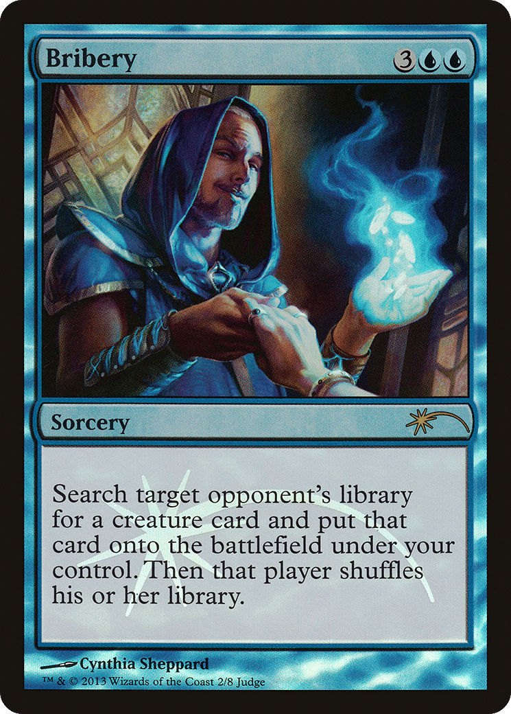 Bribery — Judge Gift Cards 2013 — Magic: The Gathering