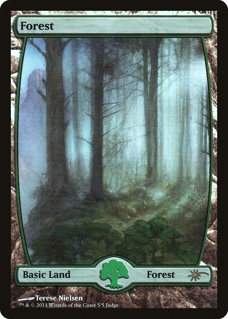 Forest — Judge Gift Cards 2014 — Magic: The Gathering