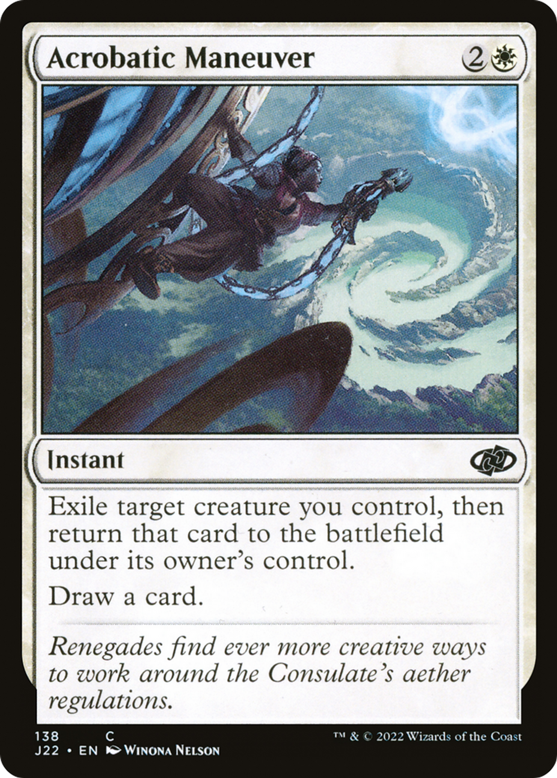 Manœuvre acrobatique — Jumpstart 2022 — Magic: The Gathering