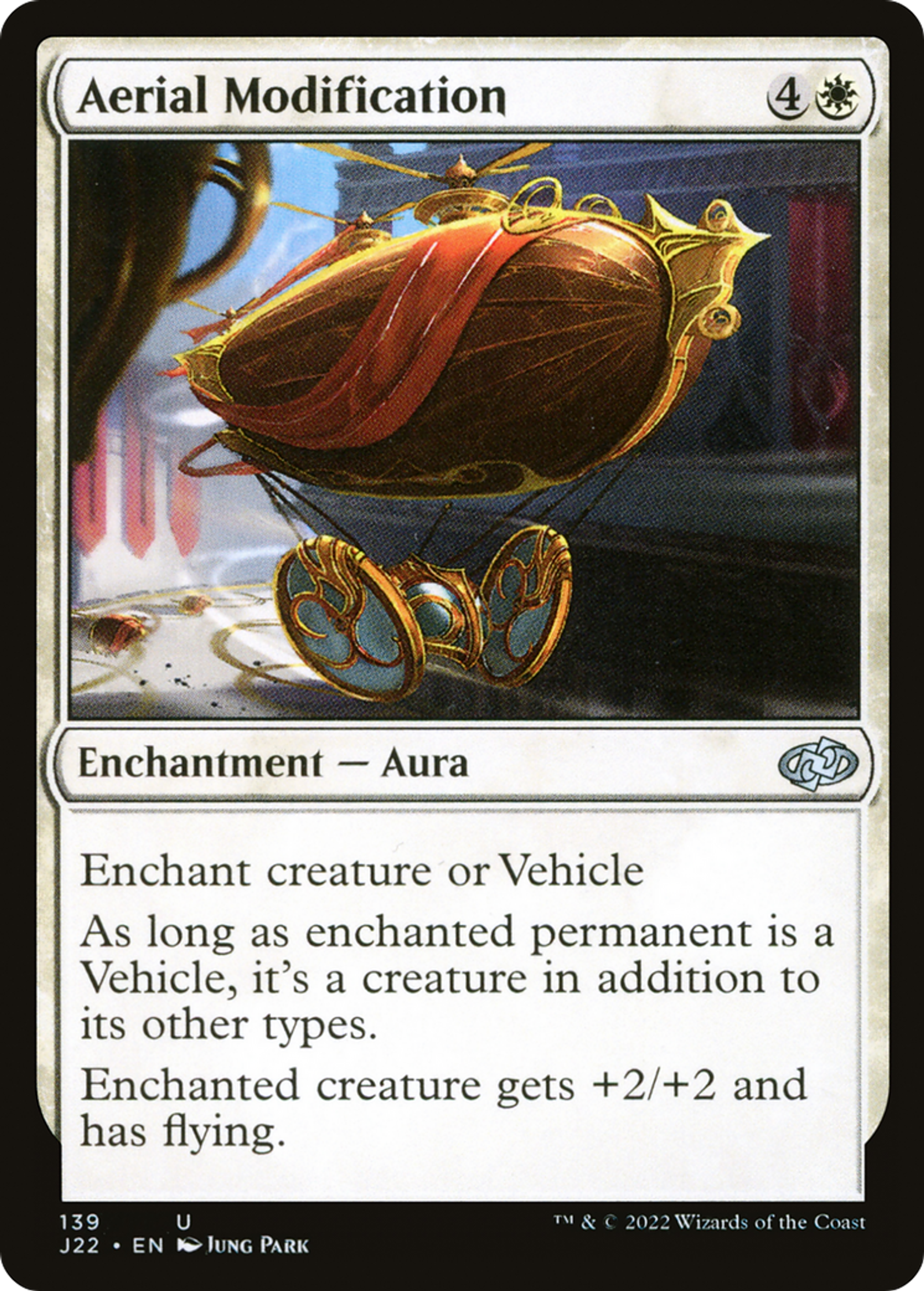Modification aérienne — Jumpstart 2022 — Magic: The Gathering