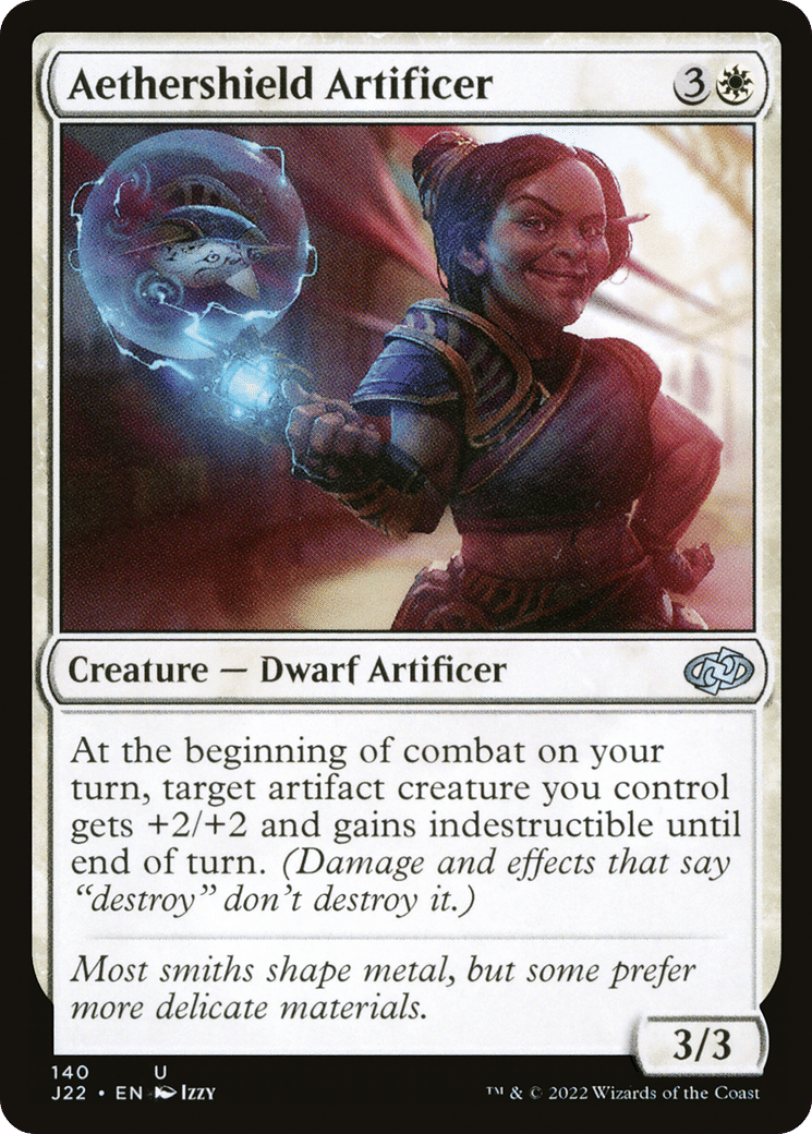 Aethershield Artificer — Jumpstart 2022 — Magic: The Gathering