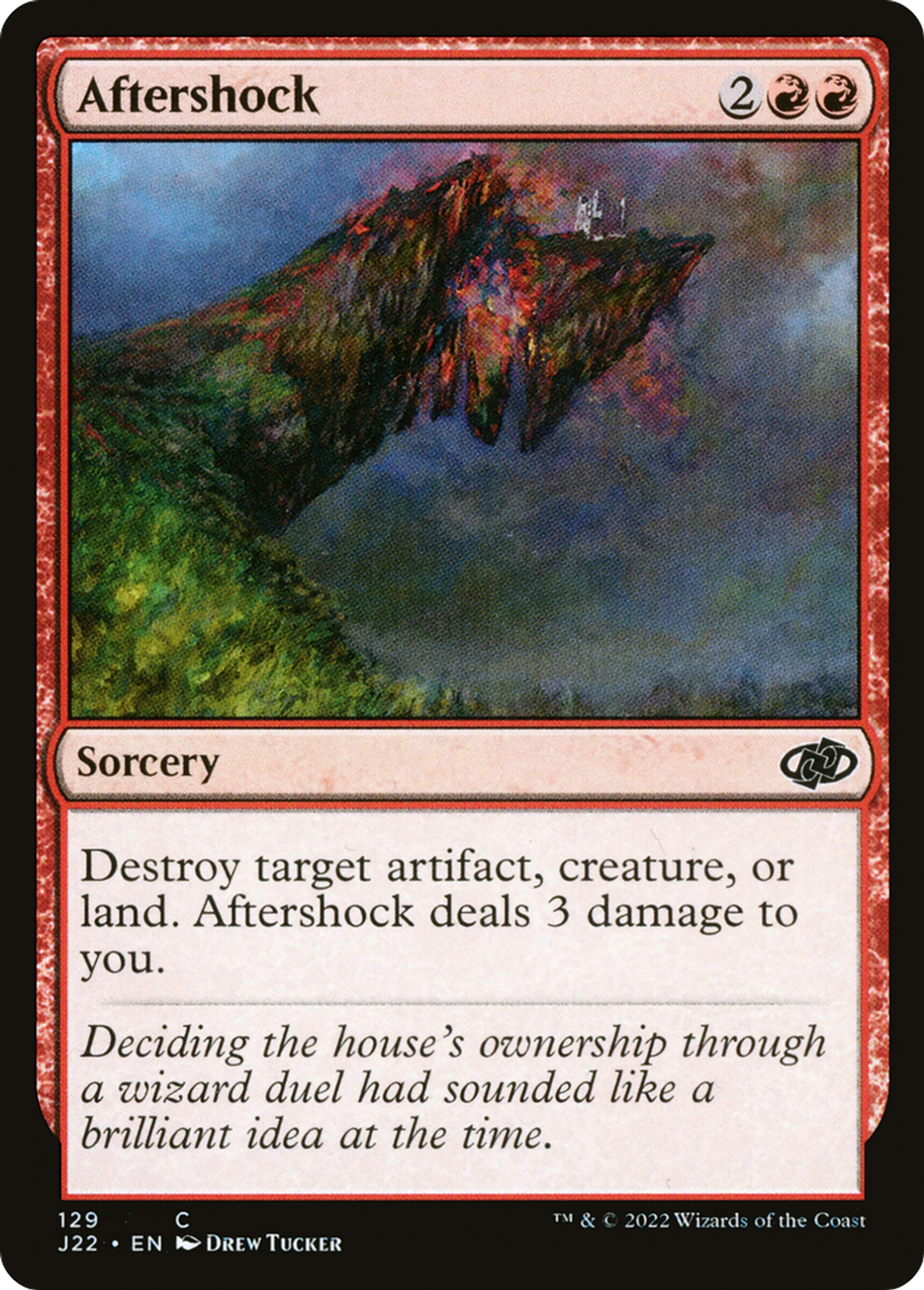 Réplique sismique — Jumpstart 2022 — Magic: The Gathering