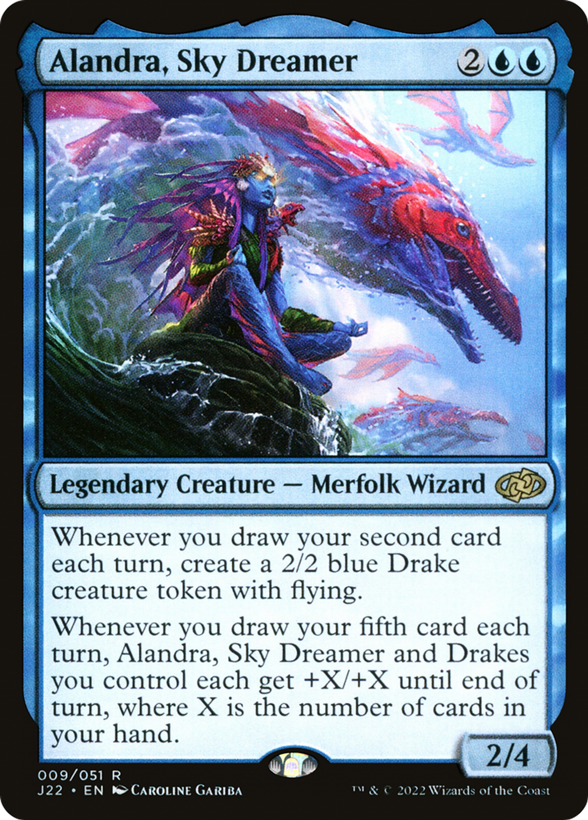 Alandra, rêveuse céleste — Jumpstart 2022 — Magic: The Gathering