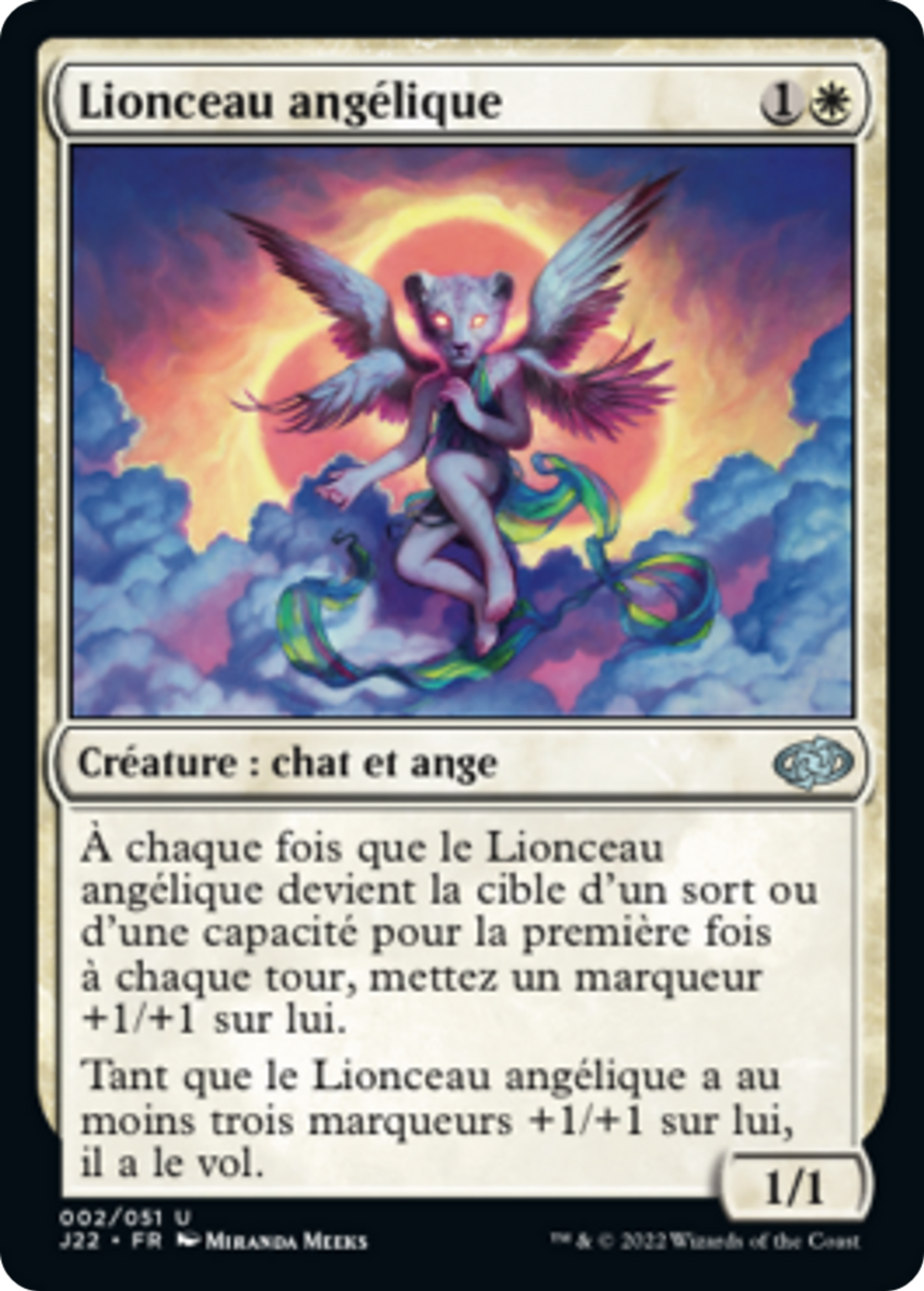Lionceau angélique — Jumpstart 2022 — Magic: The Gathering