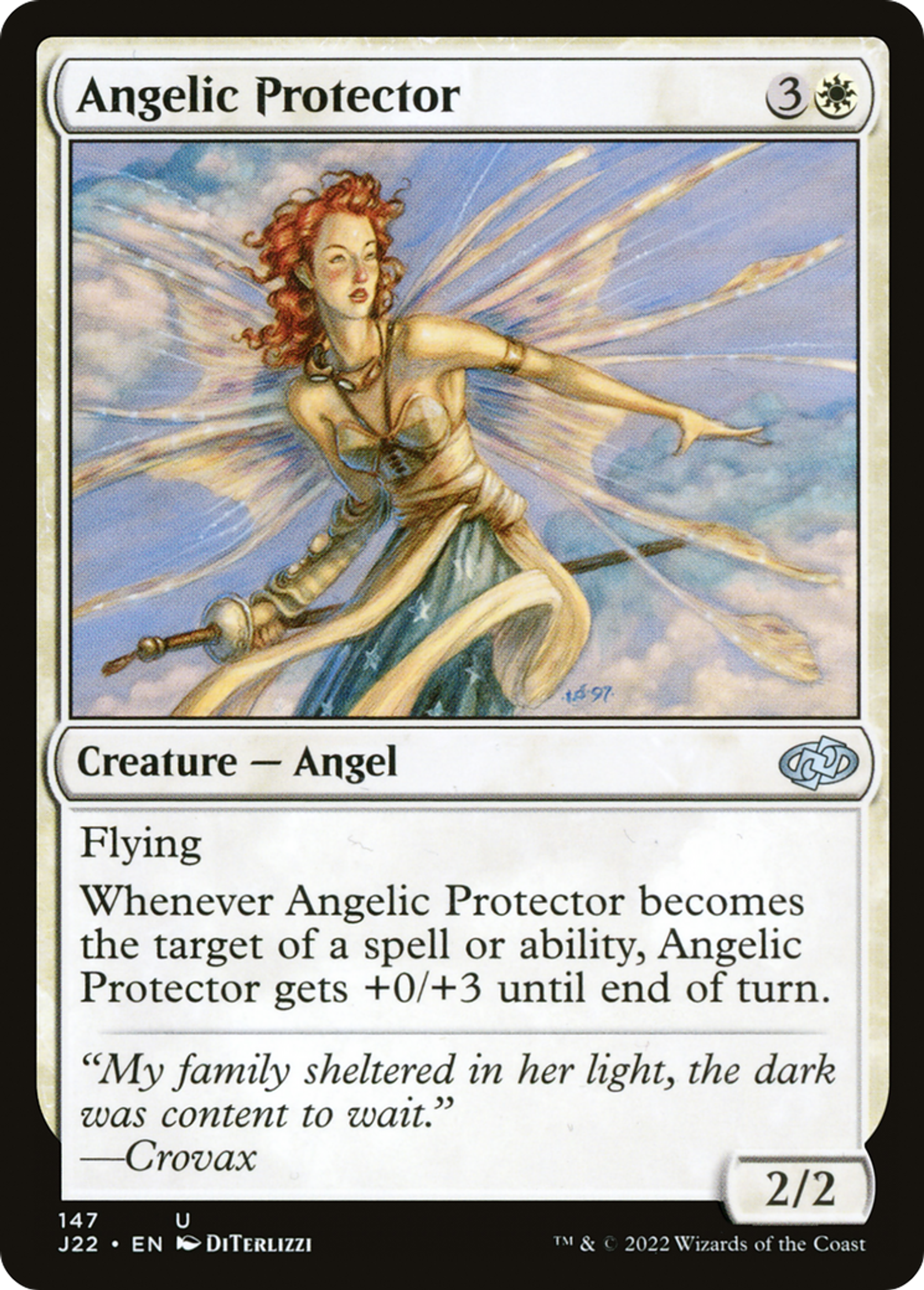 Protectrice angélique — Jumpstart 2022 — Magic: The Gathering