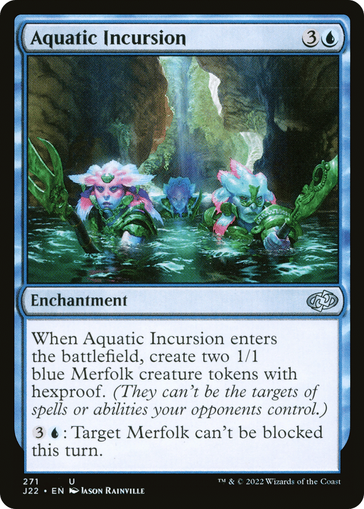 Aquatic Incursion — Jumpstart 2022 — Magic: The Gathering