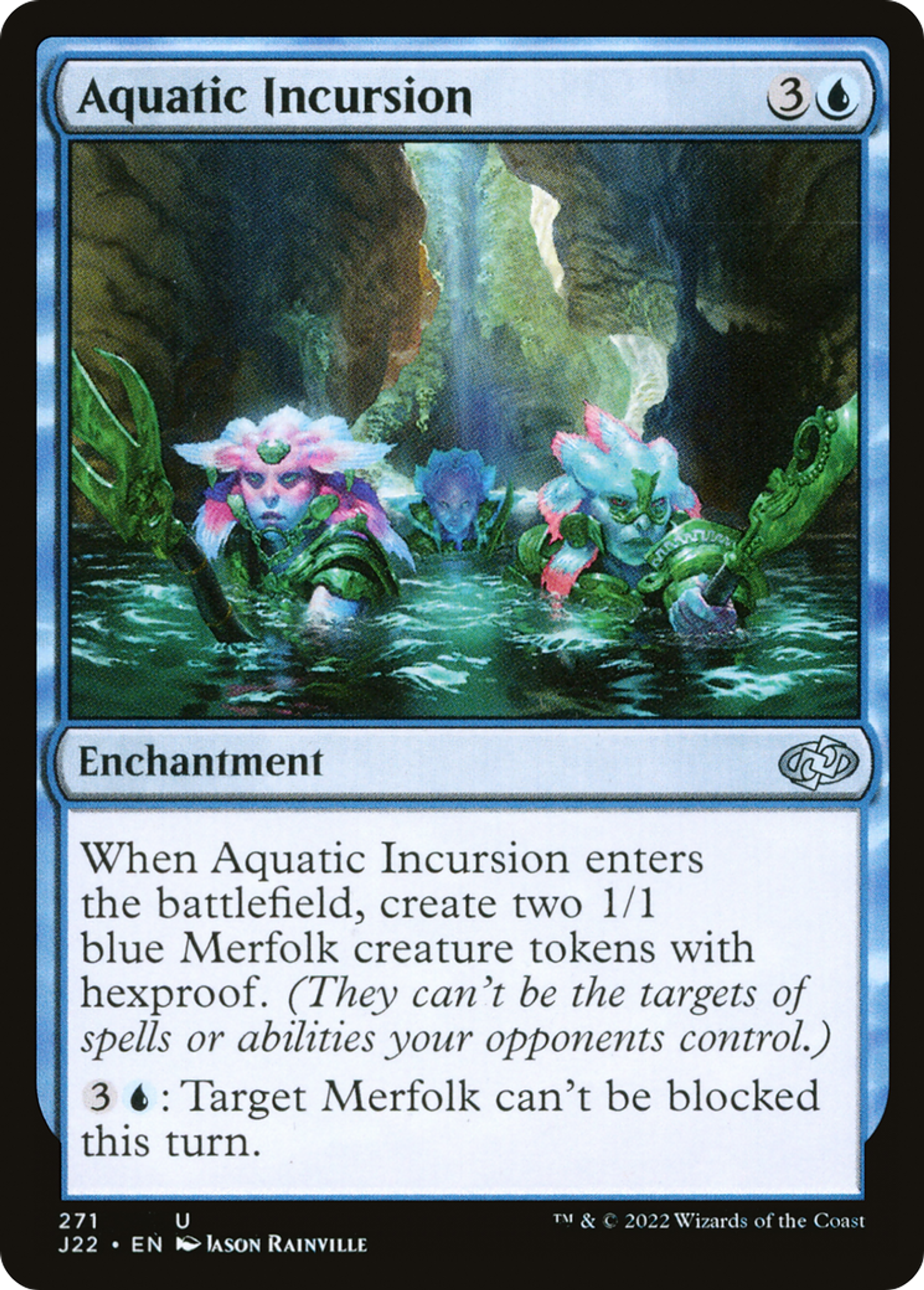 Incursion aquatique — Jumpstart 2022 — Magic: The Gathering