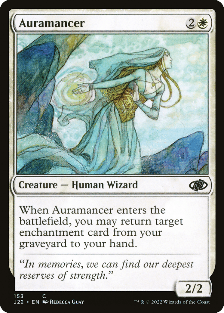 Auramancer — Jumpstart 2022 — Magic: The Gathering