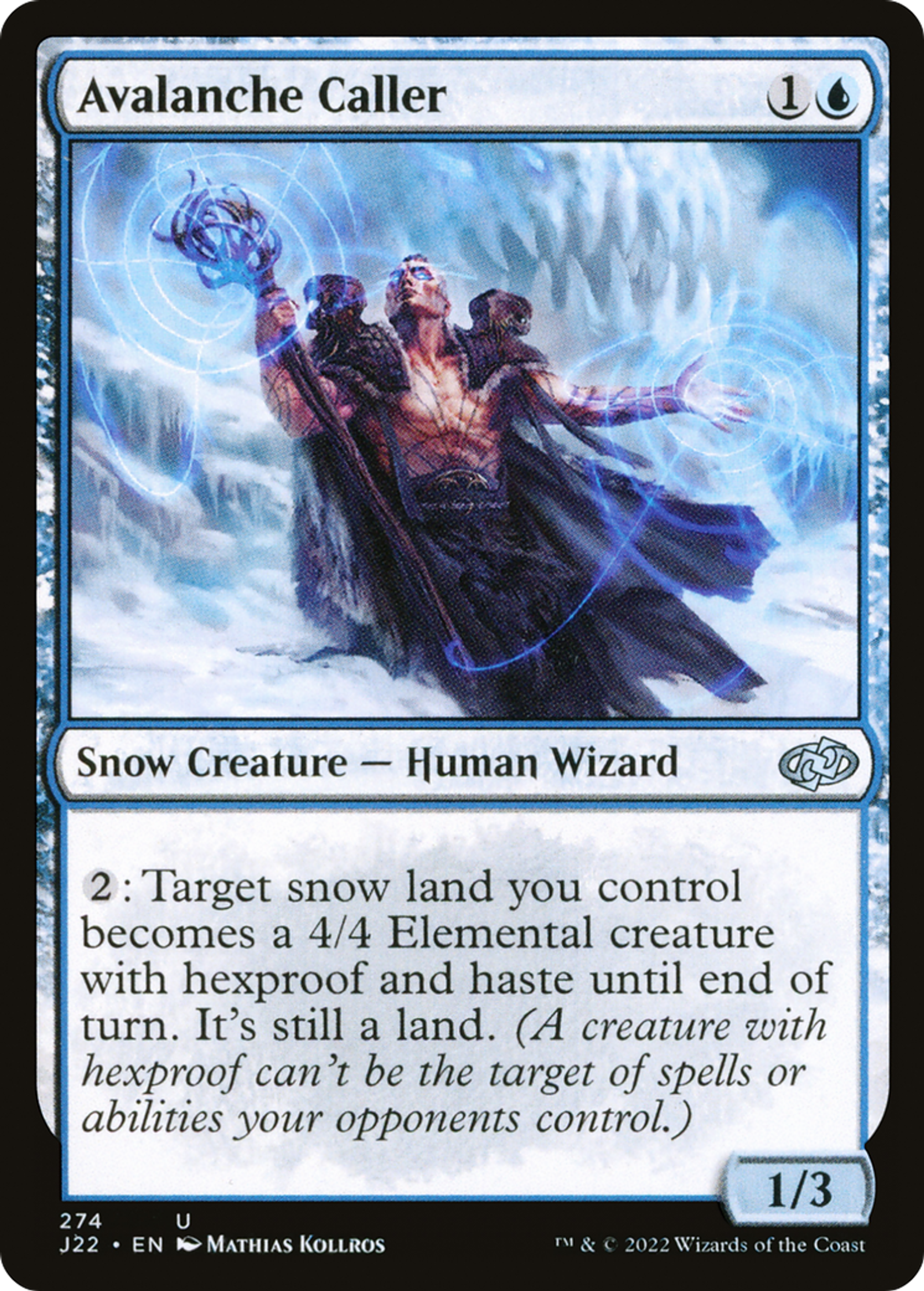 Meneur d'avalanche — Jumpstart 2022 — Magic: The Gathering
