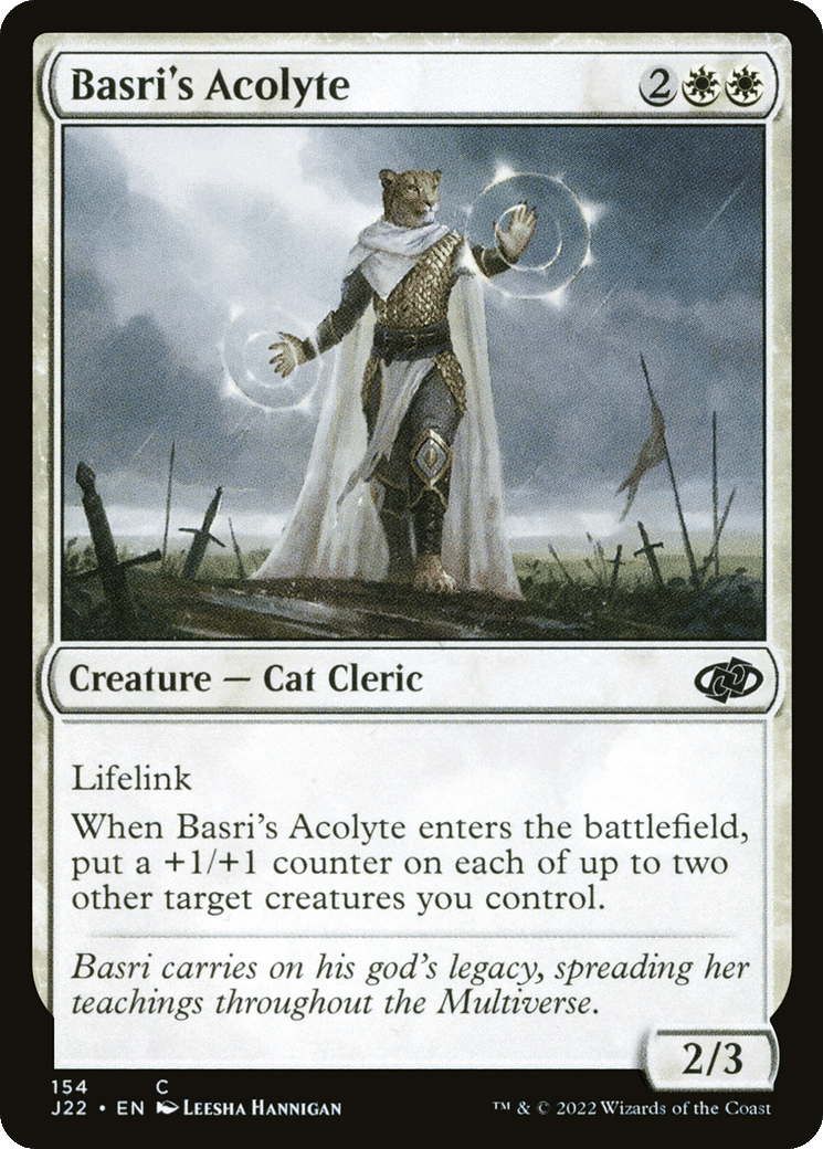 Basri's Acolyte — Jumpstart 2022 — Magic: The Gathering