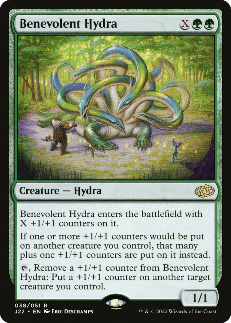 Benevolent Hydra — Jumpstart 2022 — Magic: The Gathering