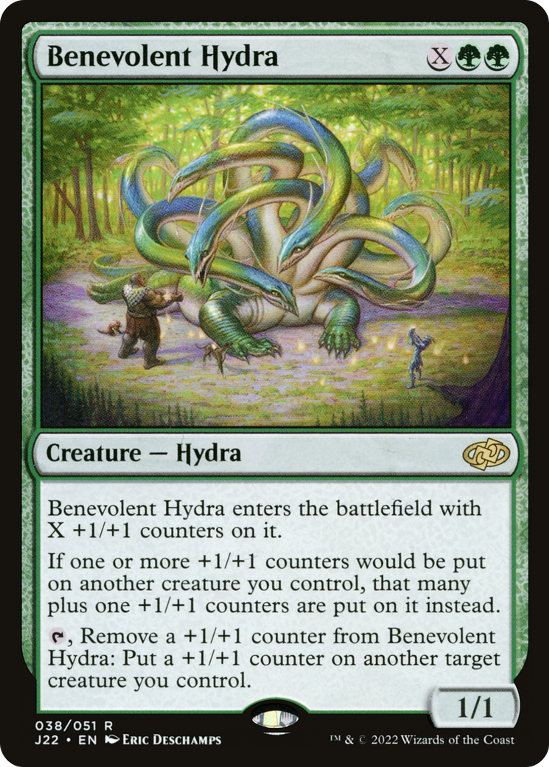 Hydre bienveillante — Jumpstart 2022 — Magic: The Gathering