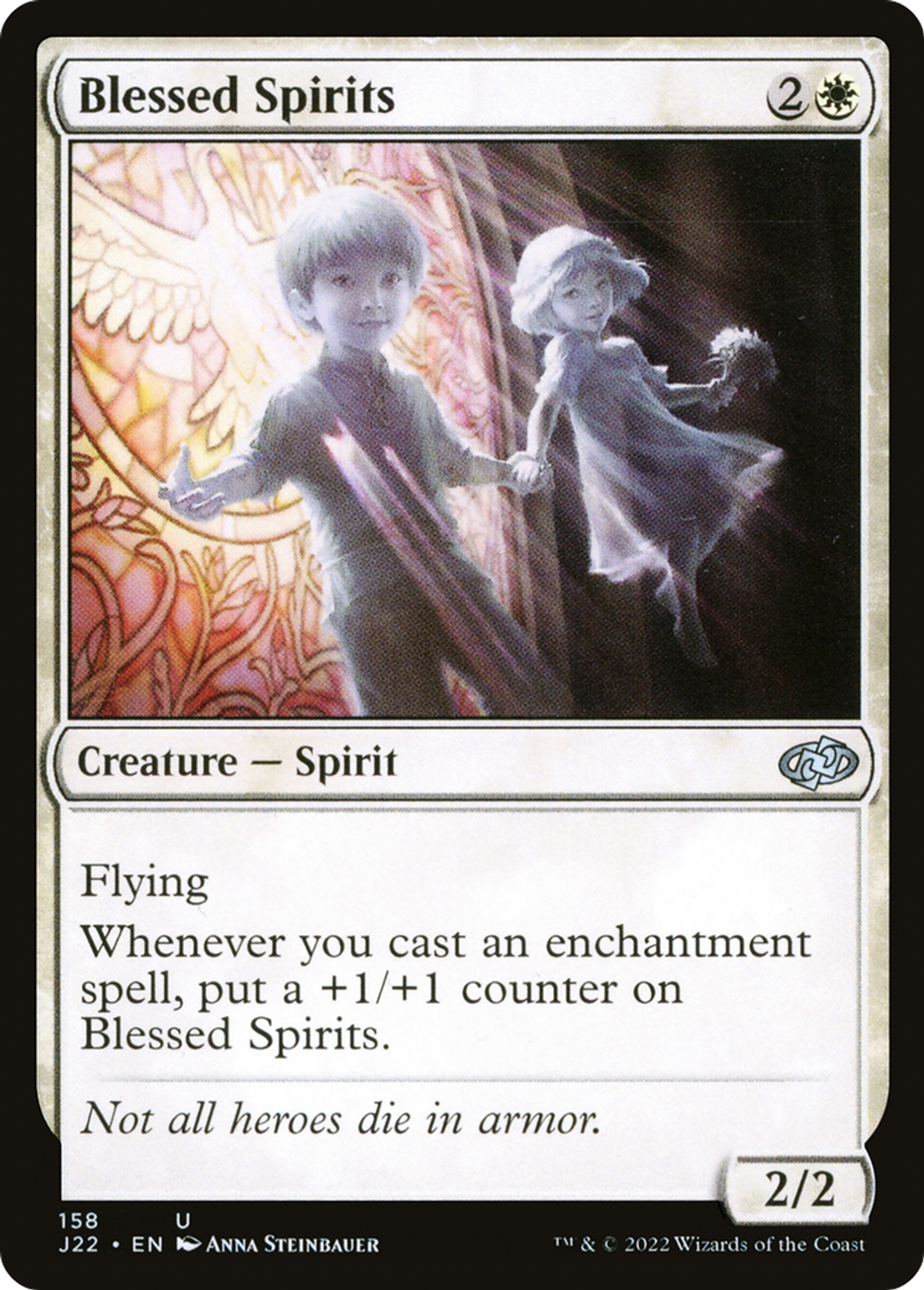 Esprits bénis — Jumpstart 2022 — Magic: The Gathering