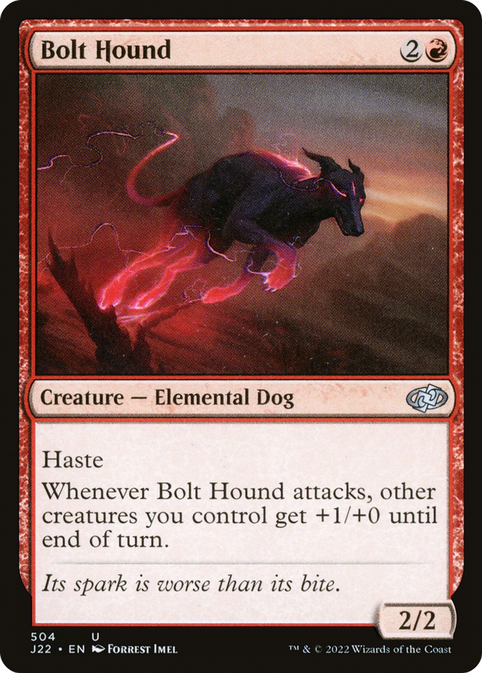 Chien d'éclair — Jumpstart 2022 — Magic: The Gathering