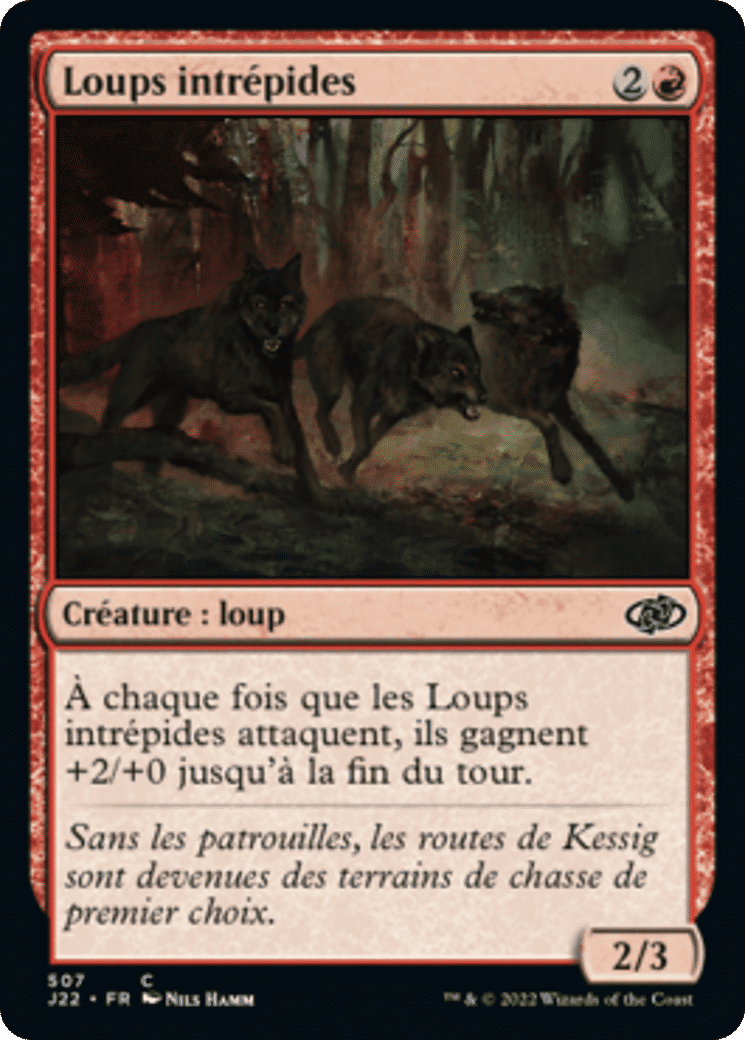 Loups intrépides — Jumpstart 2022 — Magic: The Gathering