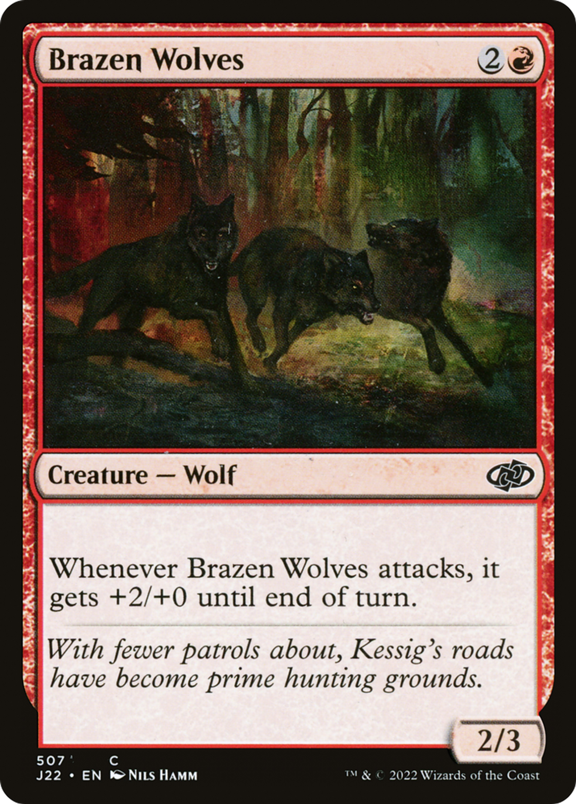 Loups intrépides — Jumpstart 2022 — Magic: The Gathering
