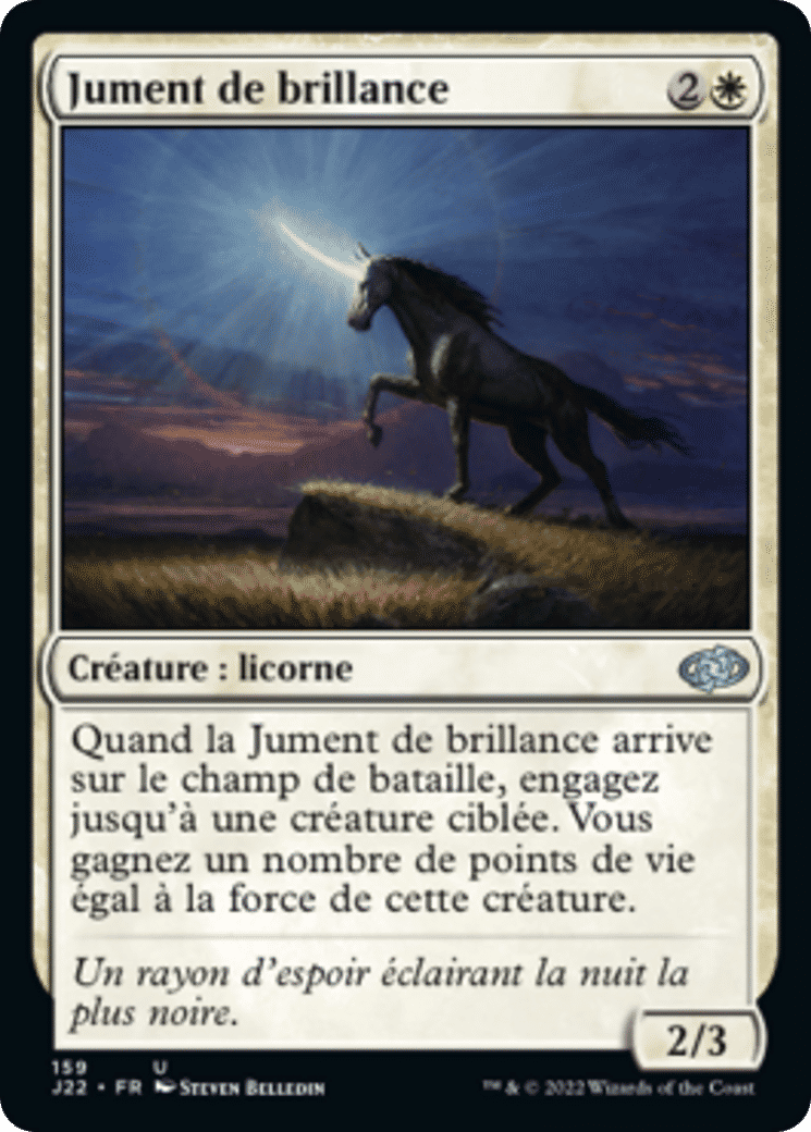 Jument de brillance — Jumpstart 2022 — Magic: The Gathering