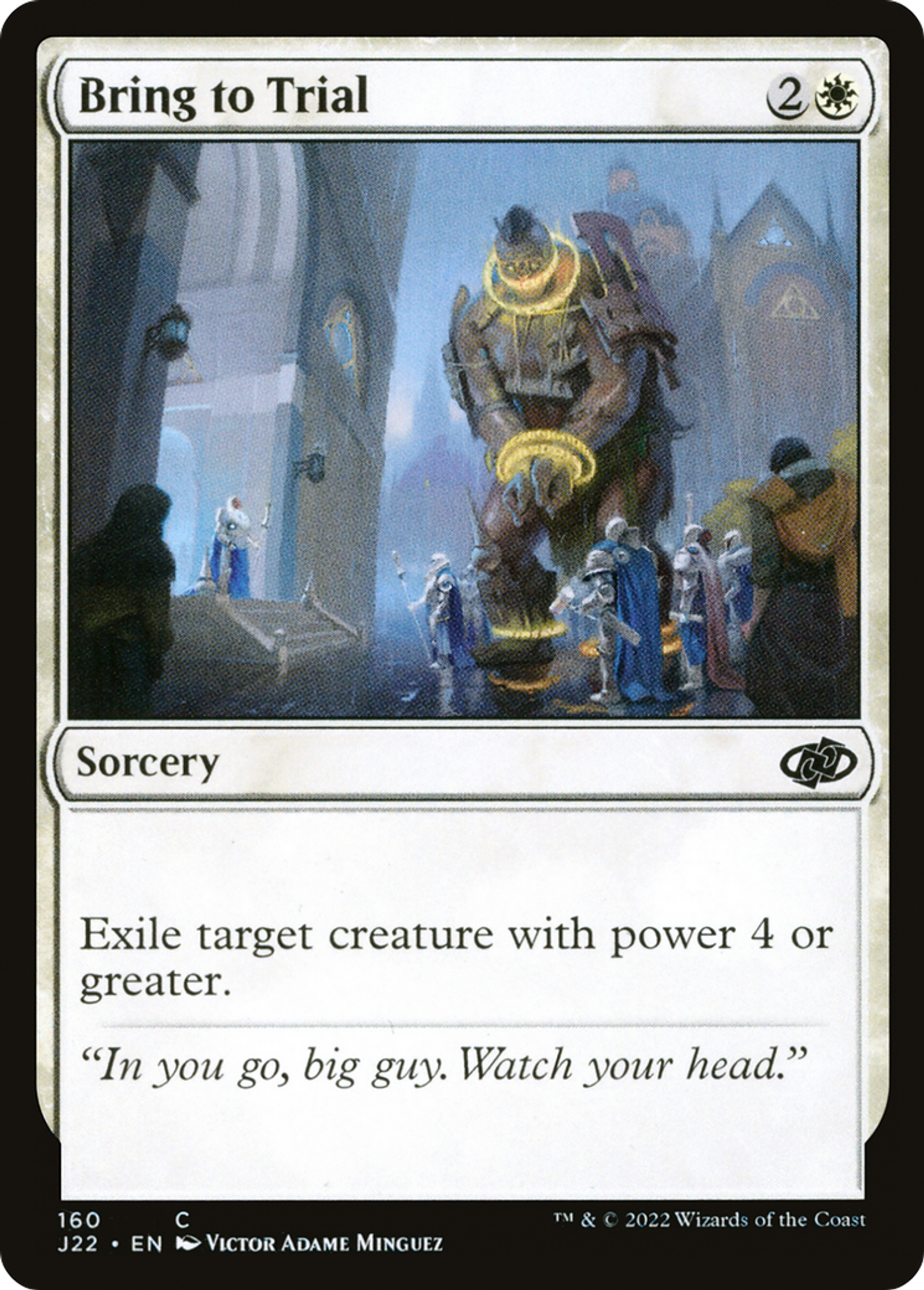Escorter au procès — Jumpstart 2022 — Magic: The Gathering