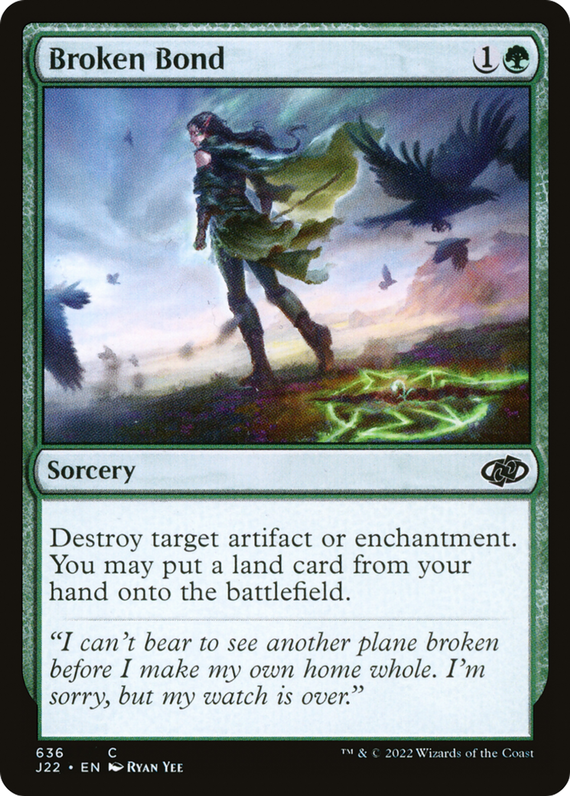 Lien brisé — Jumpstart 2022 — Magic: The Gathering
