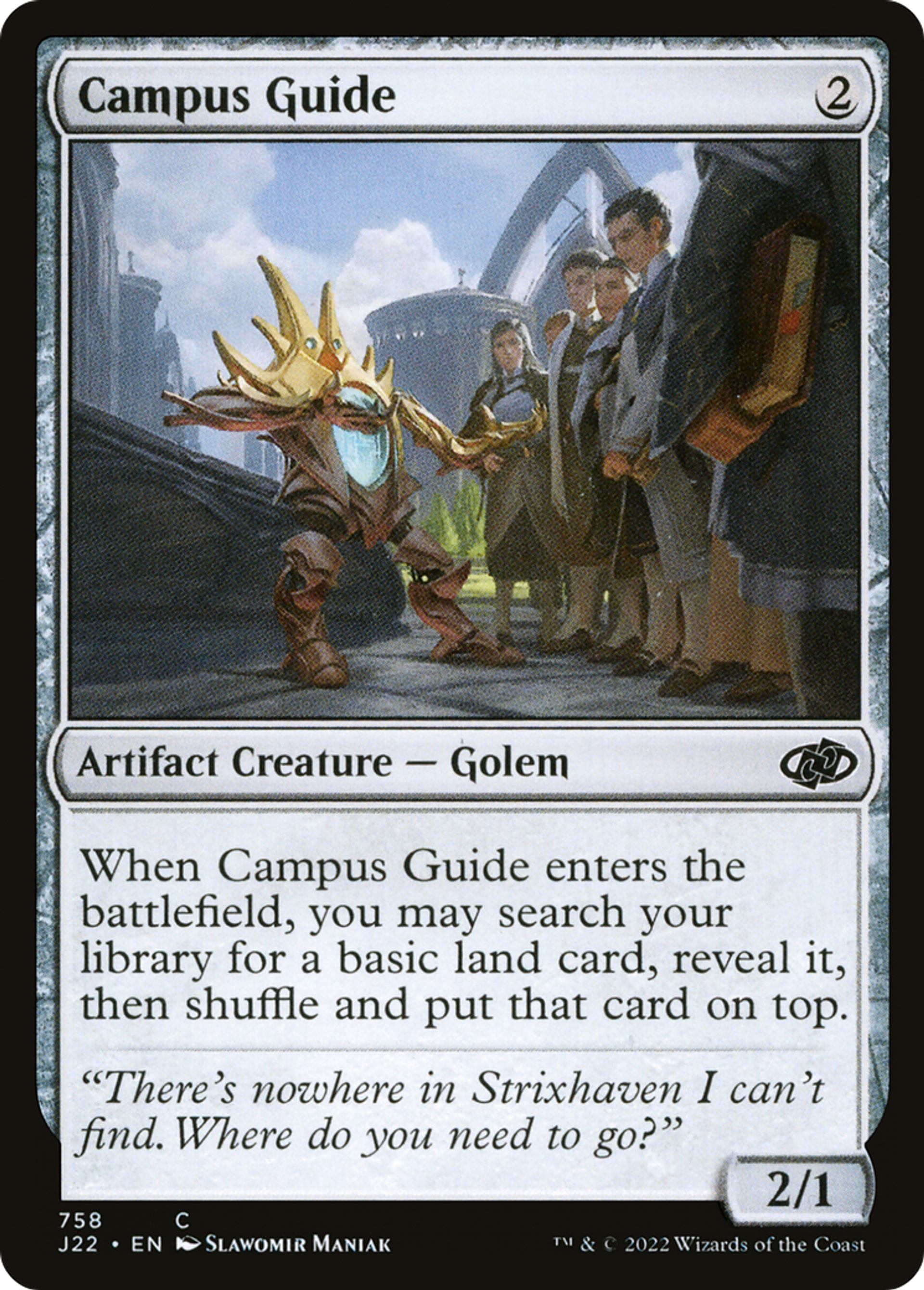 Guide du campus — Jumpstart 2022 — Magic: The Gathering
