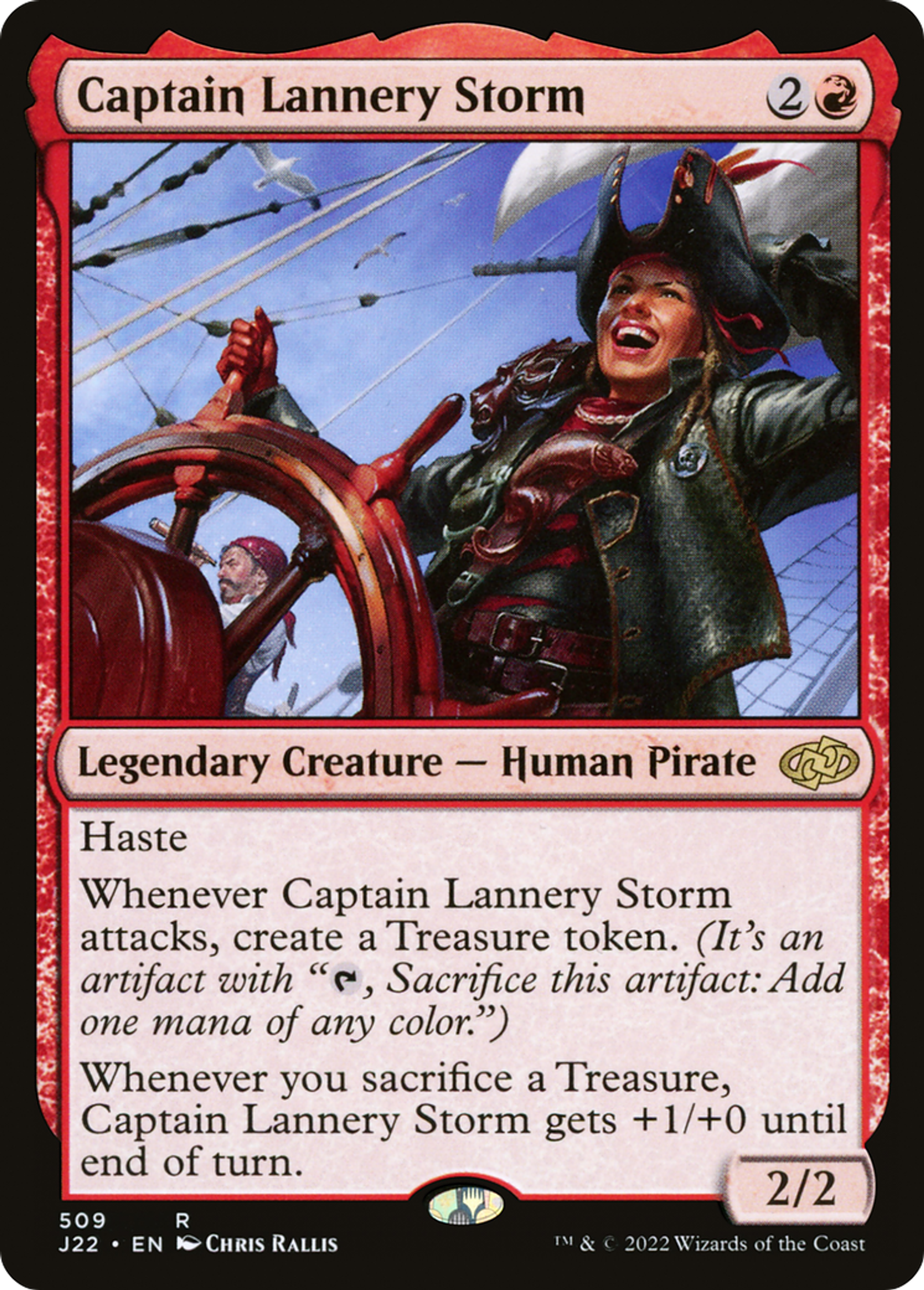 Capitaine Lanneray Tempeste — Jumpstart 2022 — Magic: The Gathering