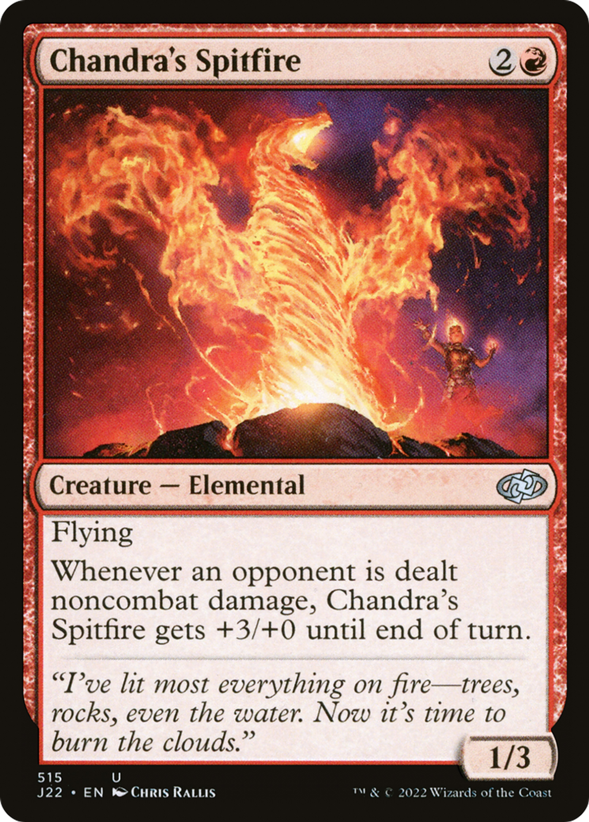 Crachefeu de Chandra — Jumpstart 2022 — Magic: The Gathering