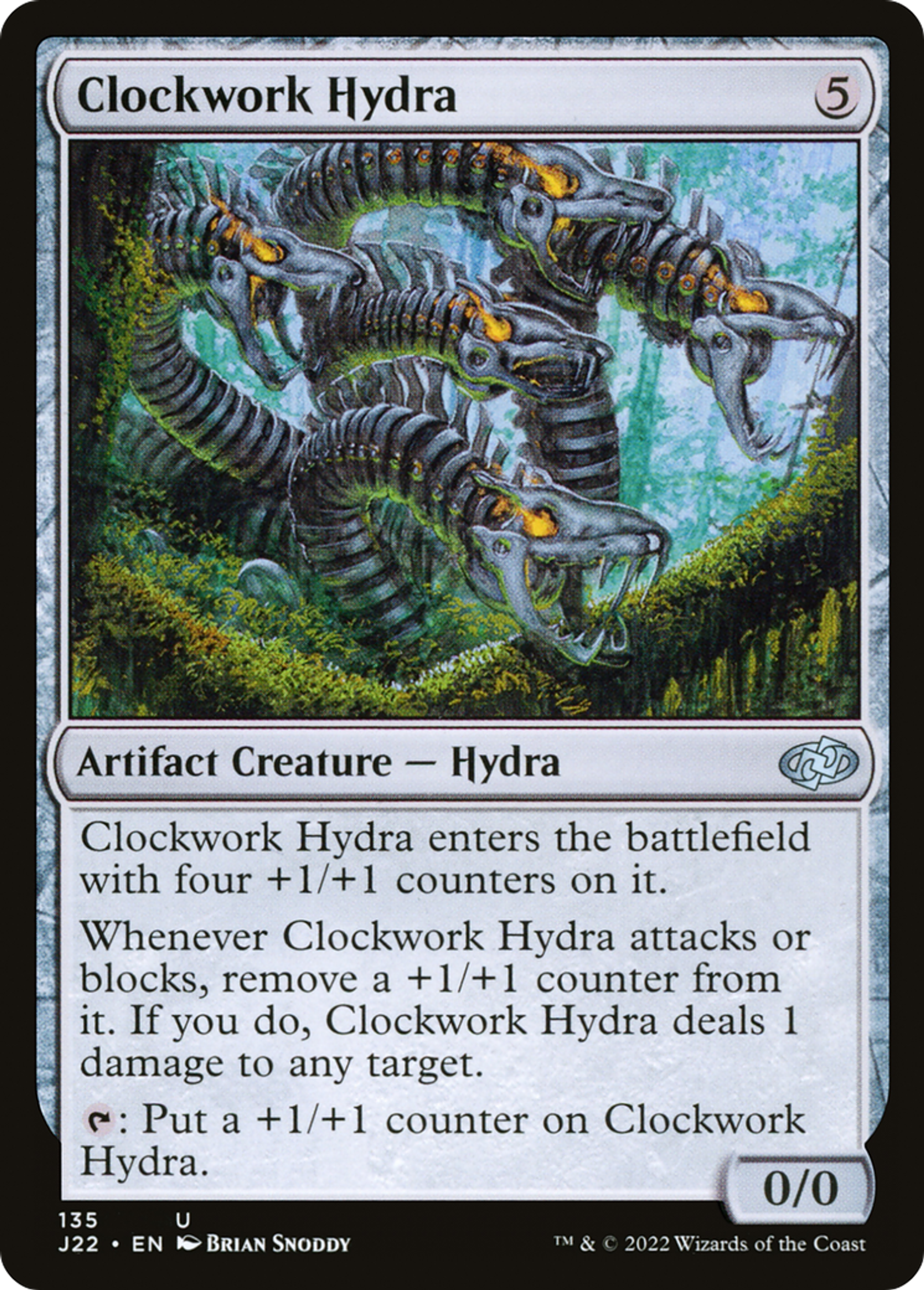 Hydre mécanique — Jumpstart 2022 — Magic: The Gathering