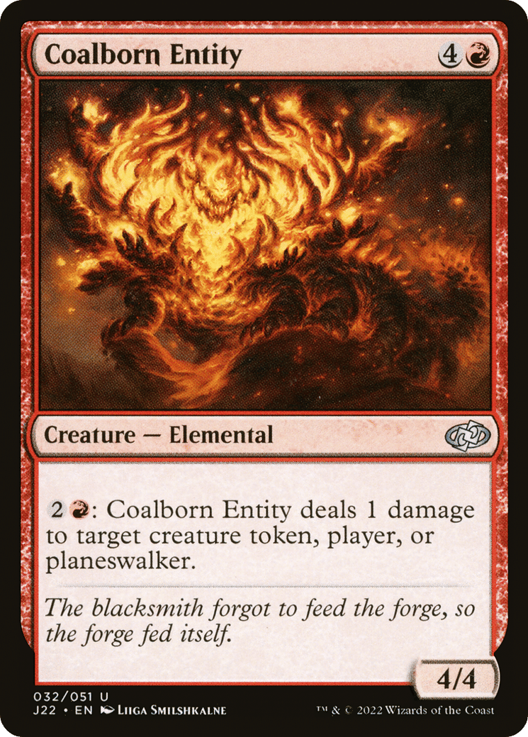 Coalborn Entity — Jumpstart 2022 — Magic: The Gathering