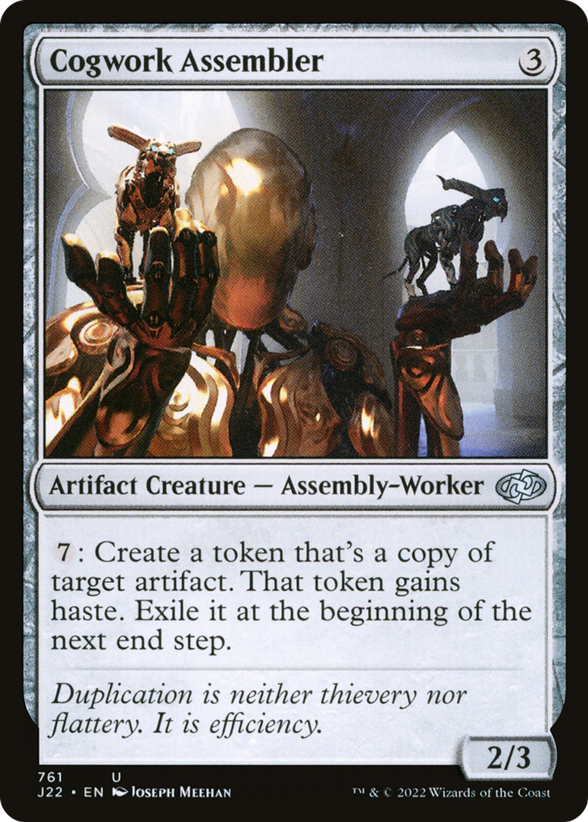 Assembleur mécanique — Jumpstart 2022 — Magic: The Gathering