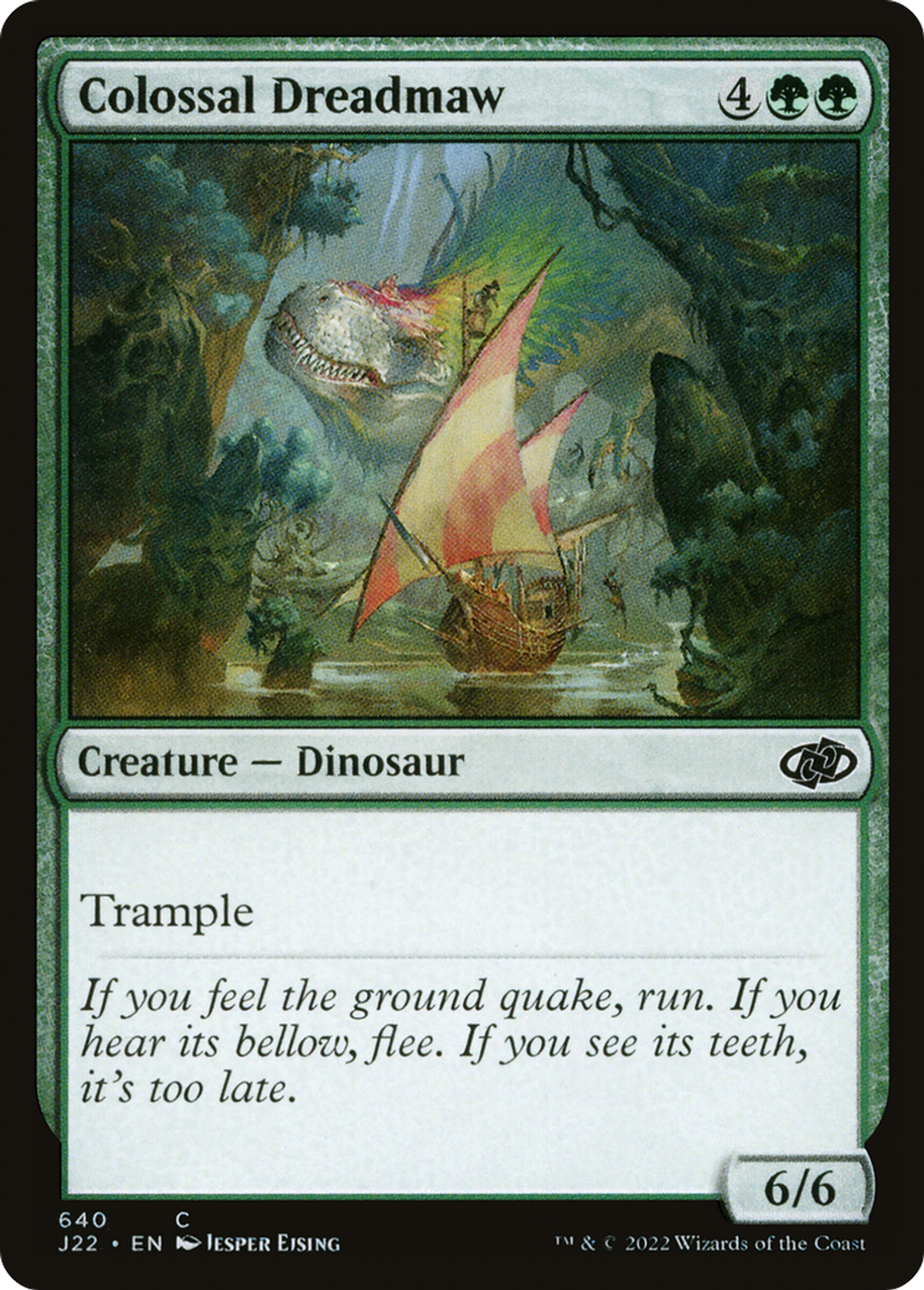 Gueuleffroi colossal — Jumpstart 2022 — Magic: The Gathering