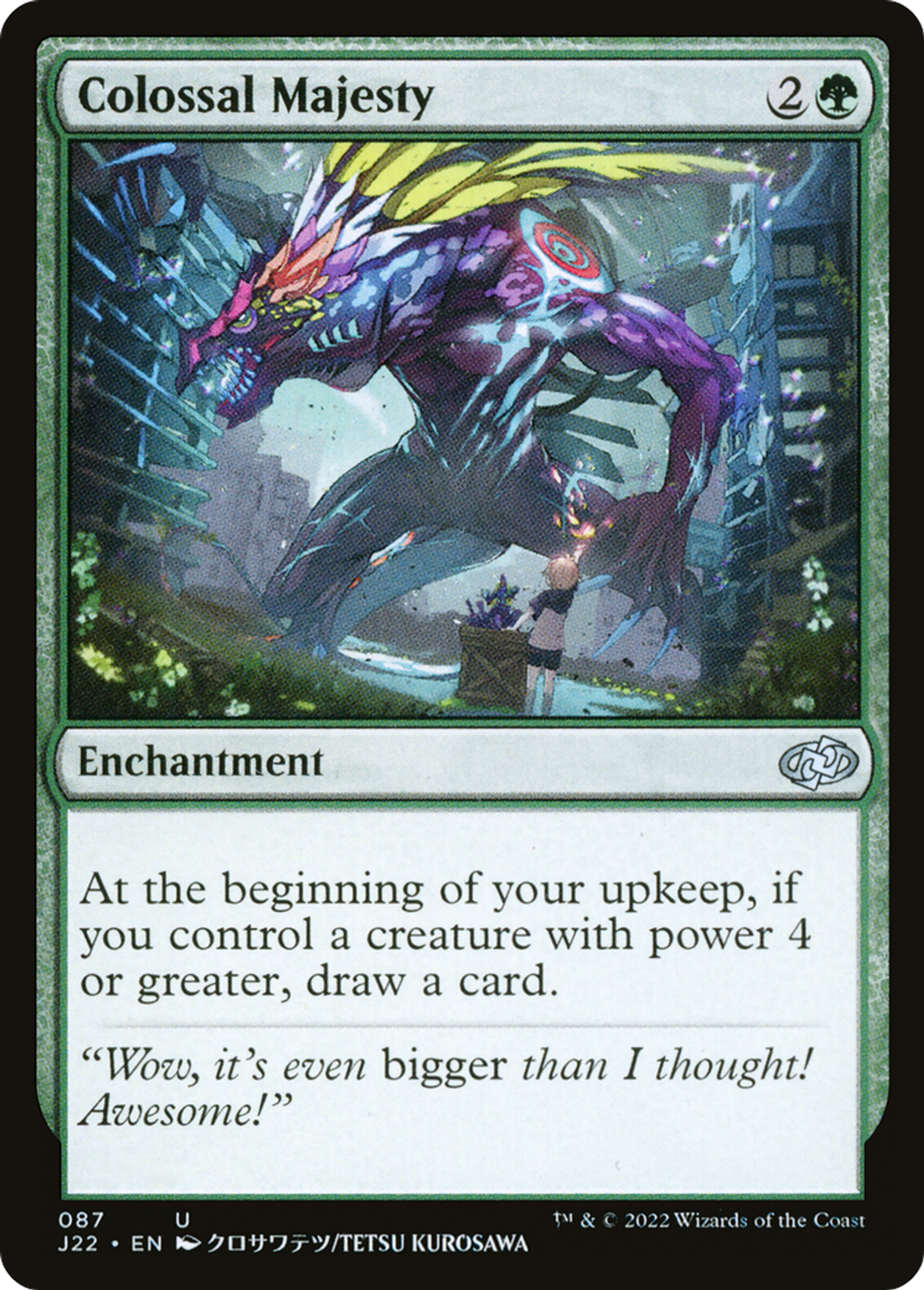 Majesté colossale — Jumpstart 2022 — Magic: The Gathering