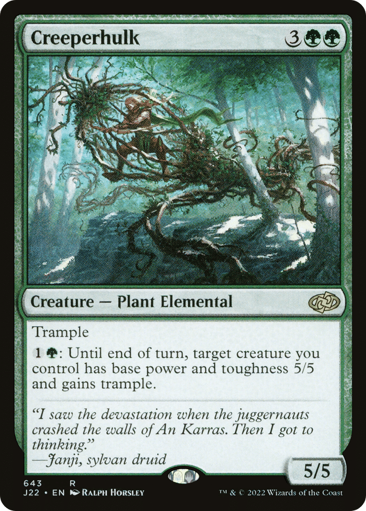 Creeperhulk — Jumpstart 2022 — Magic: The Gathering