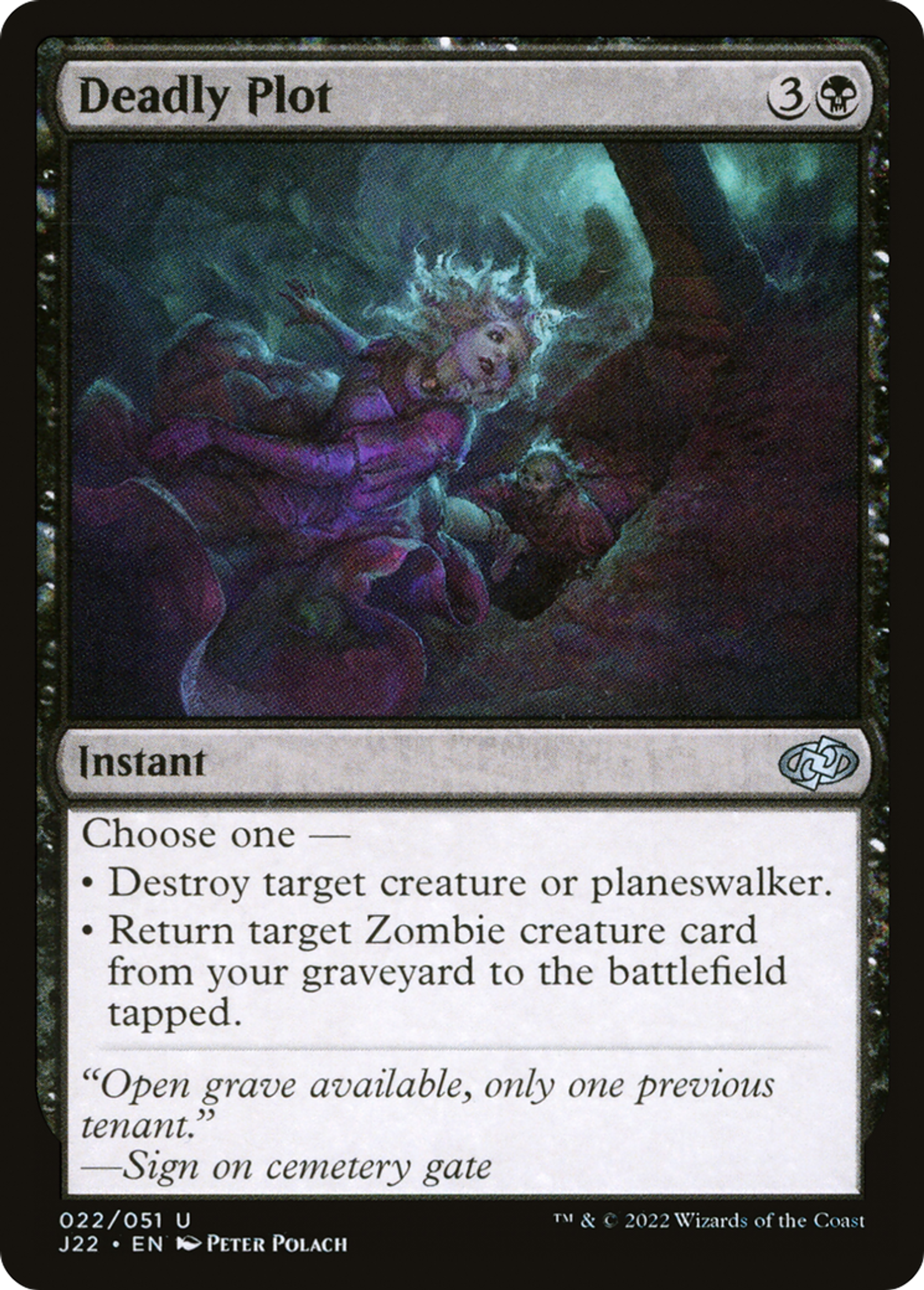 Complot mortel — Jumpstart 2022 — Magic: The Gathering