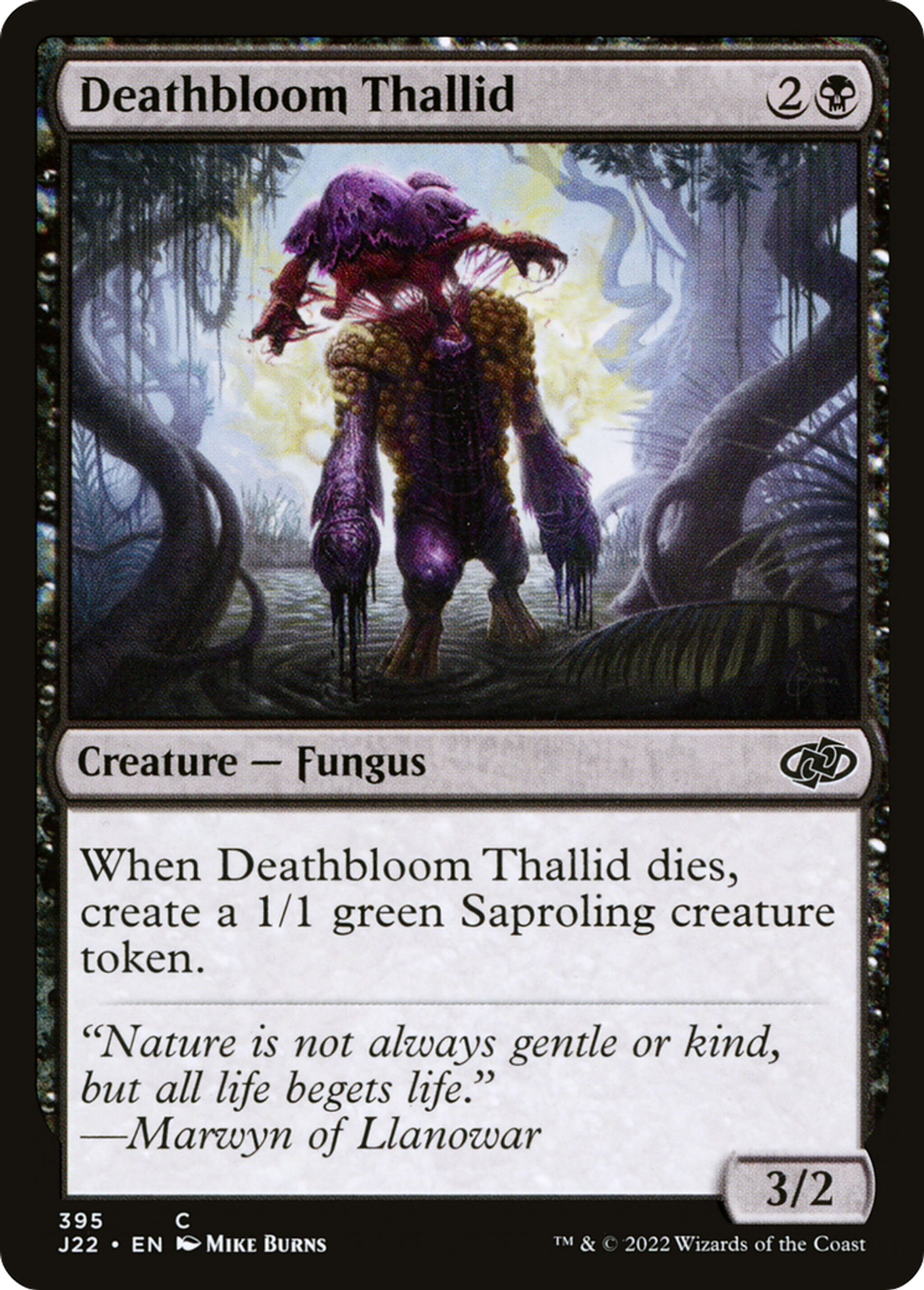 Thallidé à fleurs de mort — Jumpstart 2022 — Magic: The Gathering