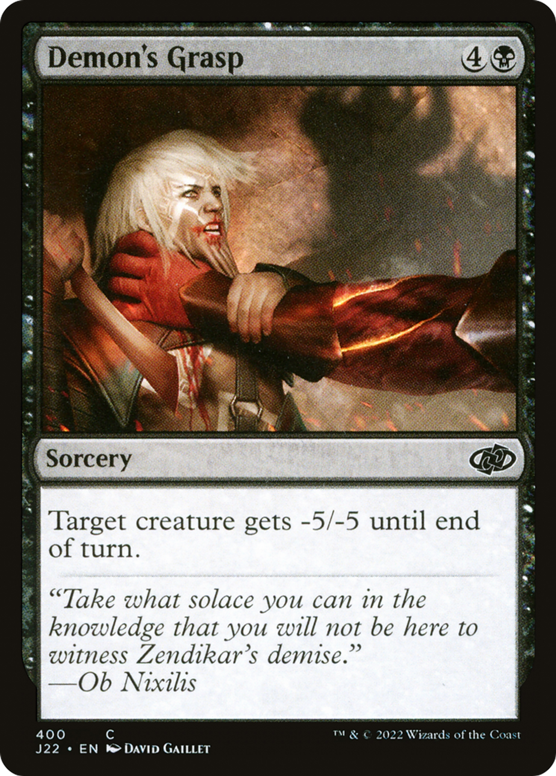 Emprise du démon — Jumpstart 2022 — Magic: The Gathering