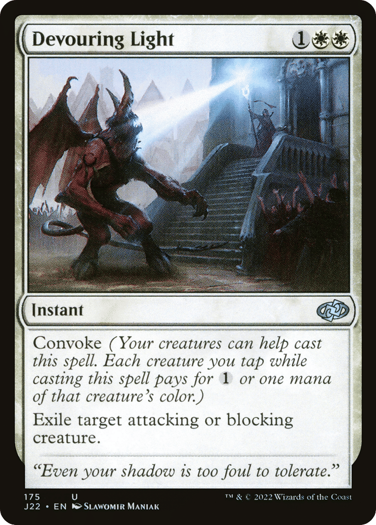 Devouring Light — Jumpstart 2022 — Magic: The Gathering