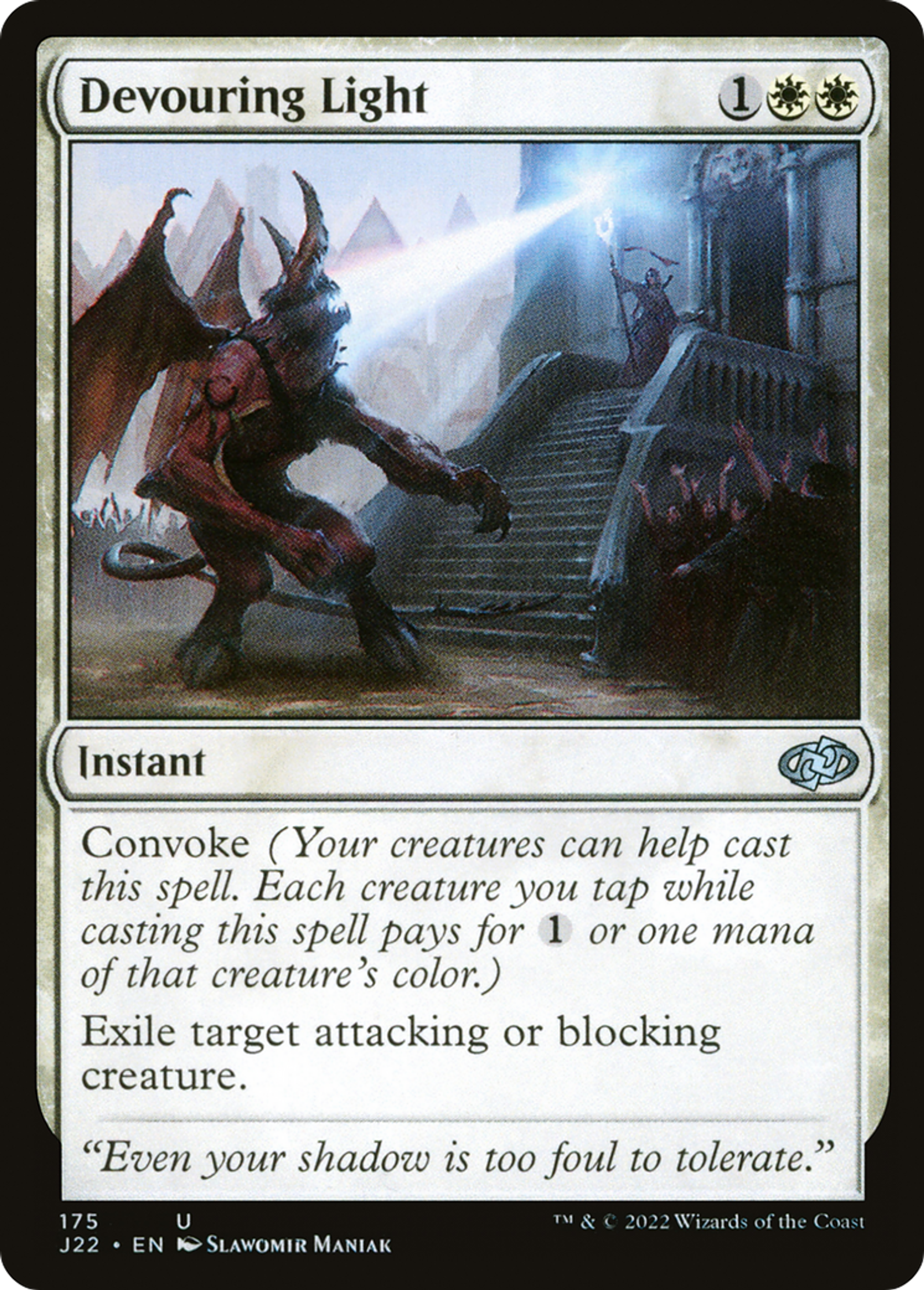 Lumière dévorante — Jumpstart 2022 — Magic: The Gathering