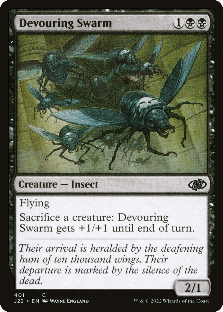 Devouring Swarm — Jumpstart 2022 — Magic: The Gathering