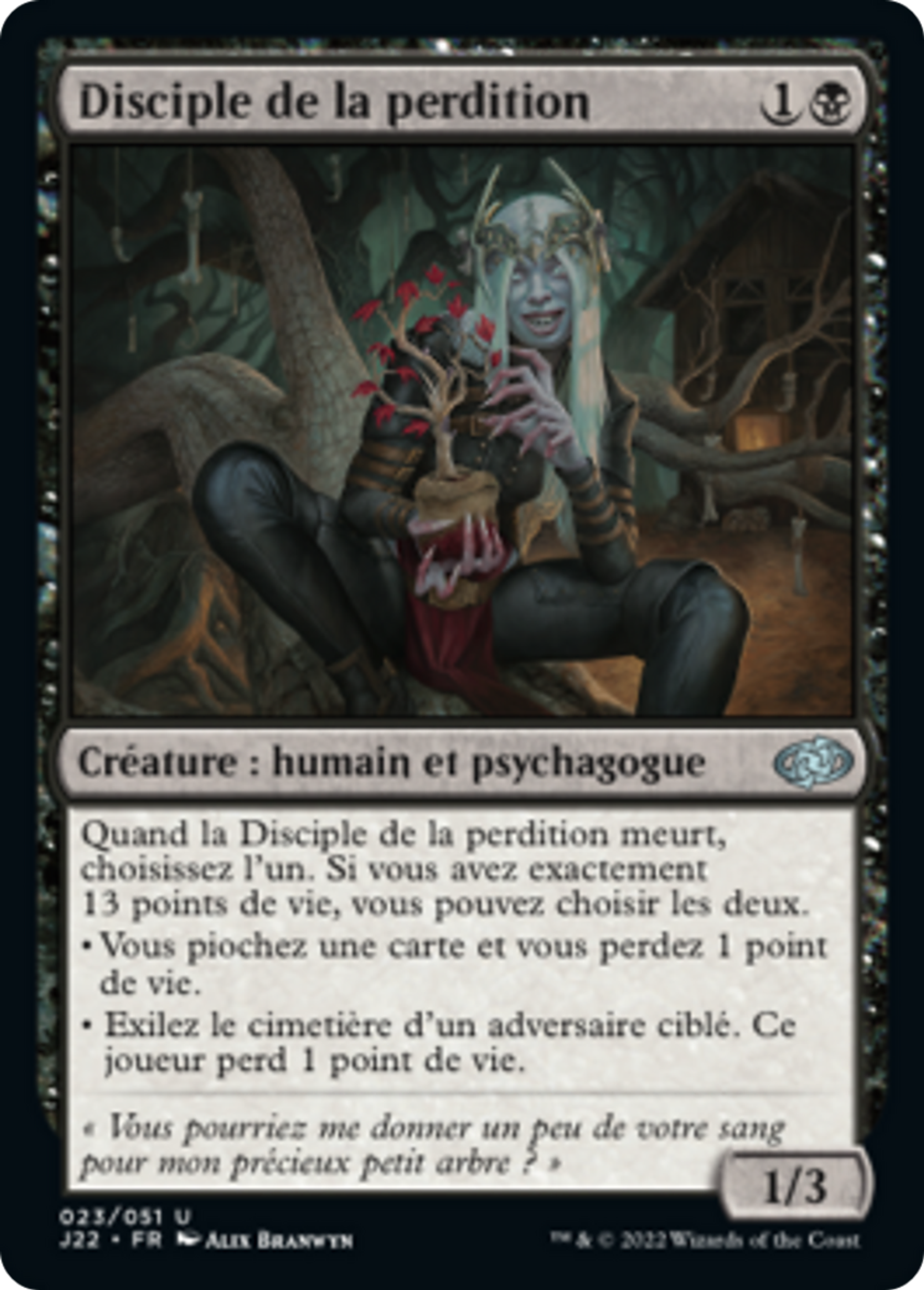 Disciple de la perdition — Jumpstart 2022 — Magic: The Gathering