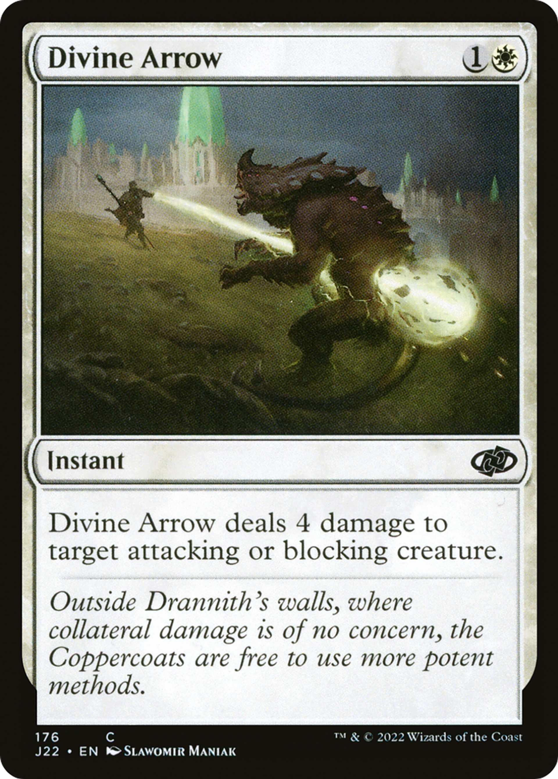 Flèche divine — Jumpstart 2022 — Magic: The Gathering