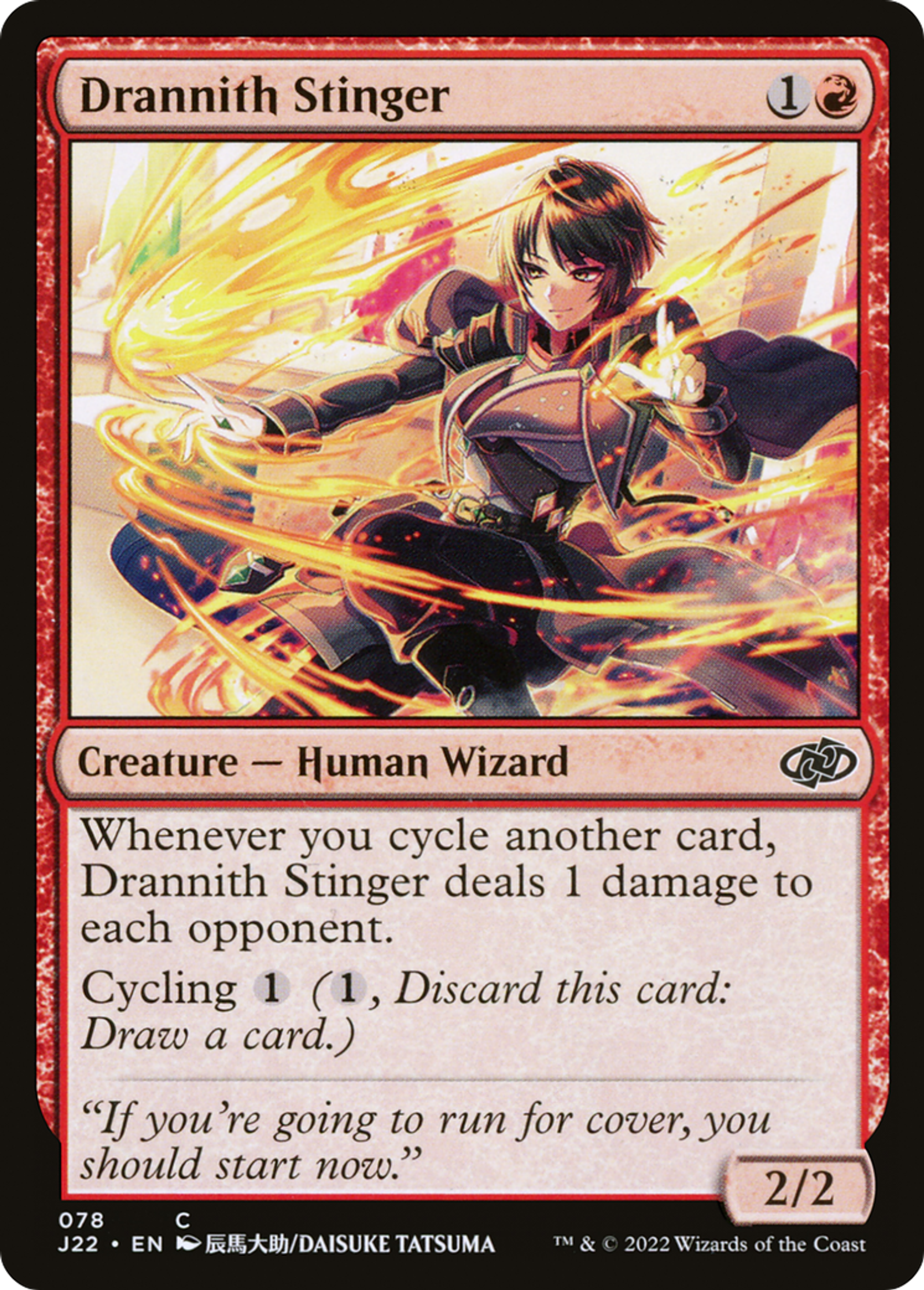 Piqueuse de Drannith — Jumpstart 2022 — Magic: The Gathering