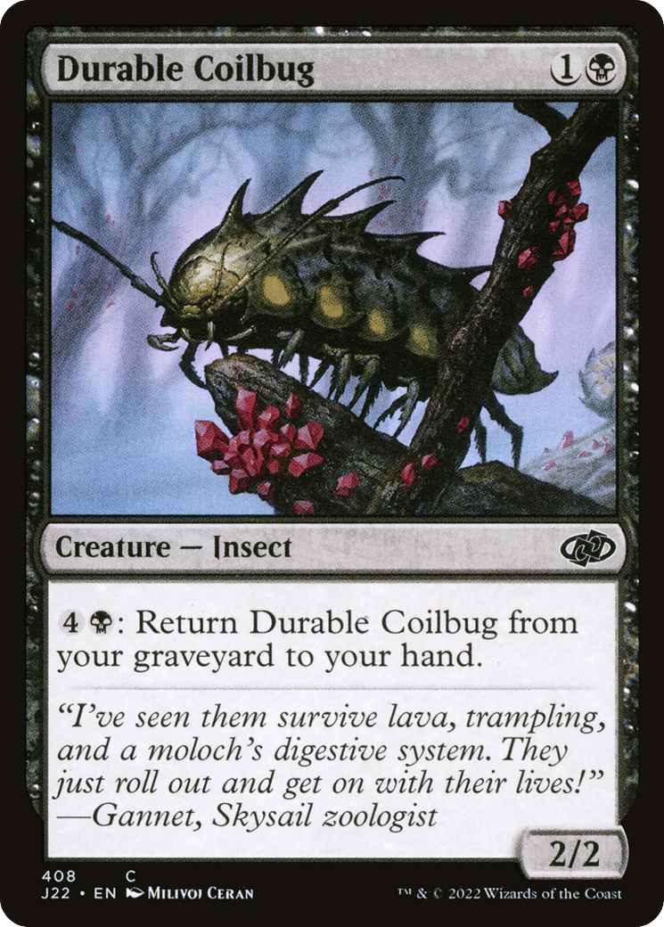 Durable Coilbug — Jumpstart 2022 — Magic: The Gathering