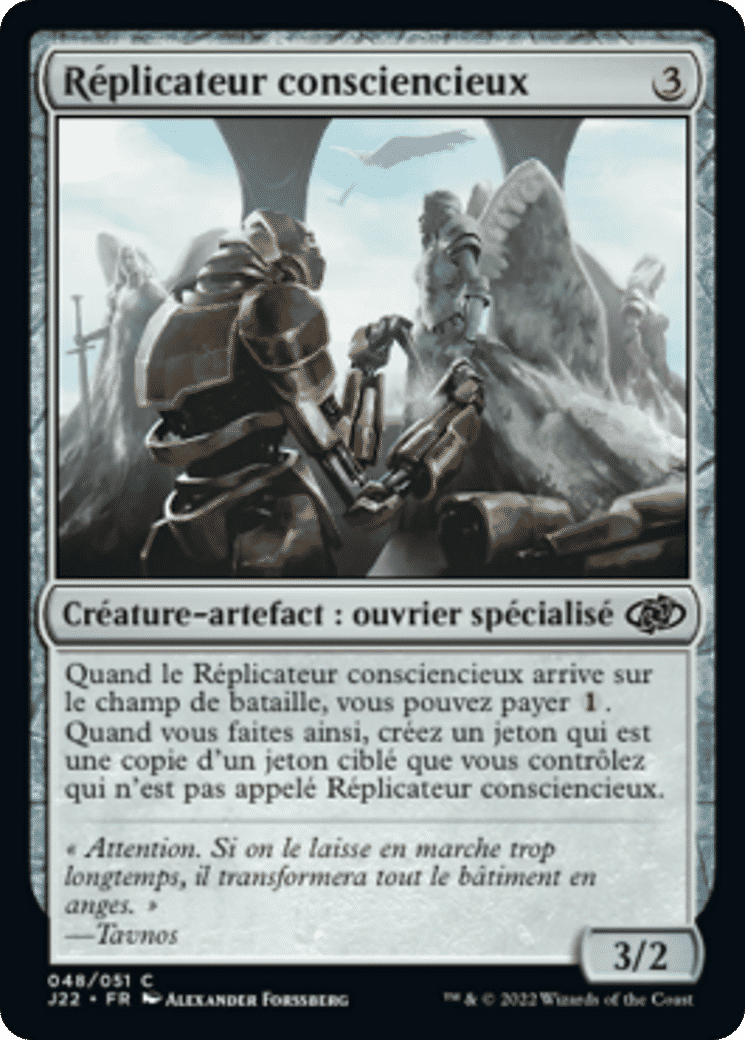 Réplicateur consciencieux — Jumpstart 2022 — Magic: The Gathering